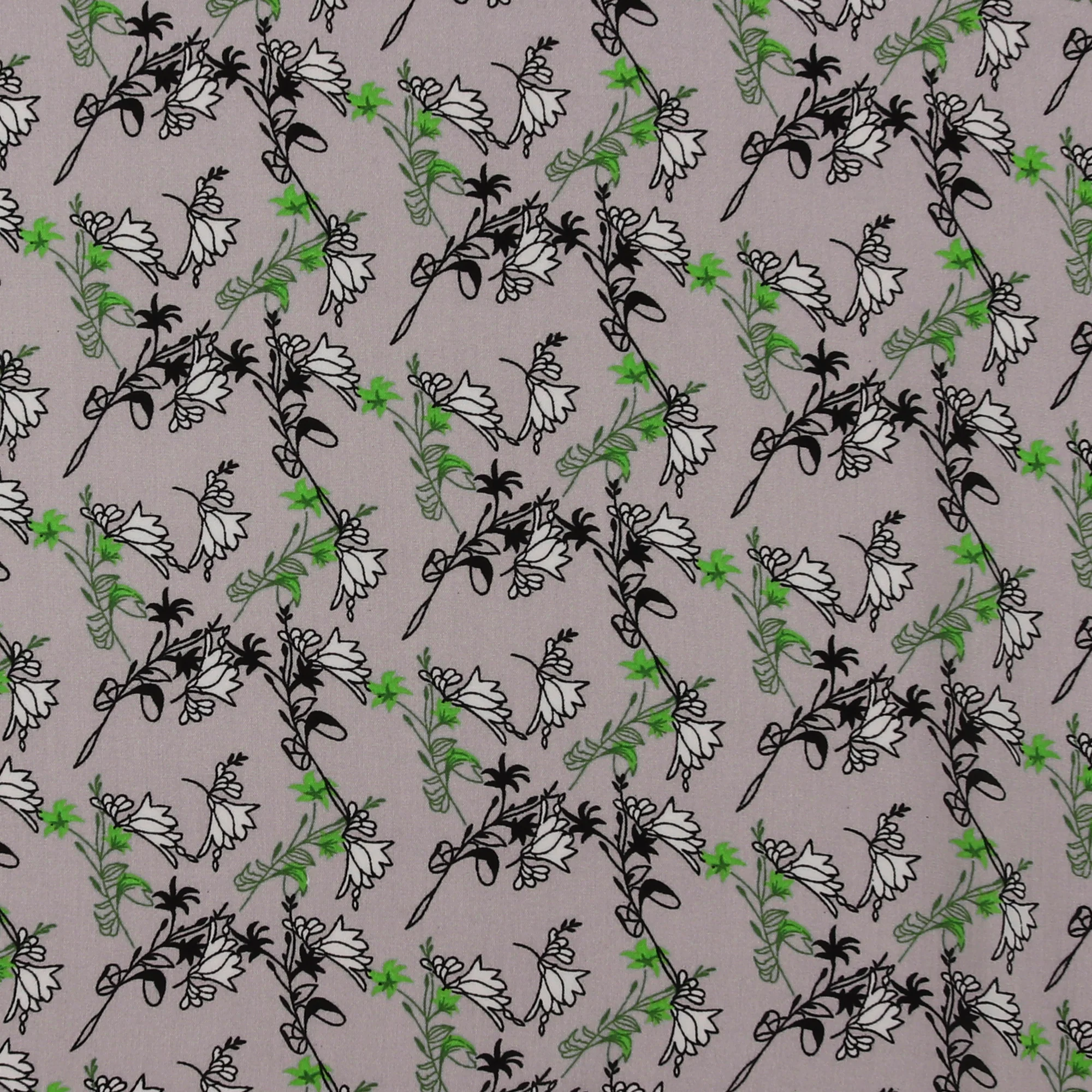 Printed Rayonne - MORGAN - 004 - Grey