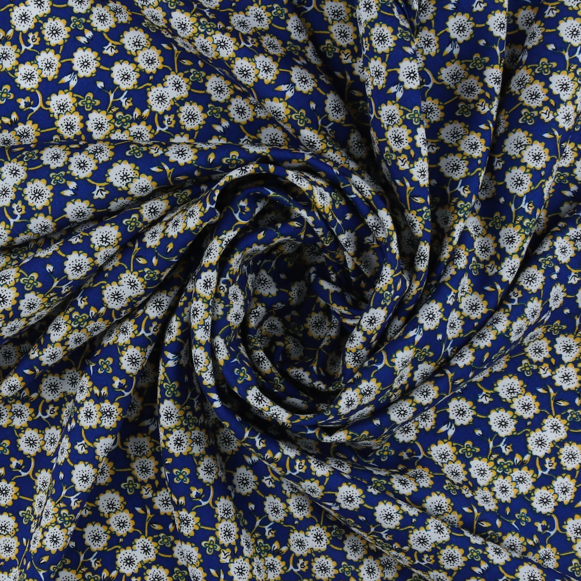 Printed Rayonne - MORGAN - 017 - Blue - Image 2