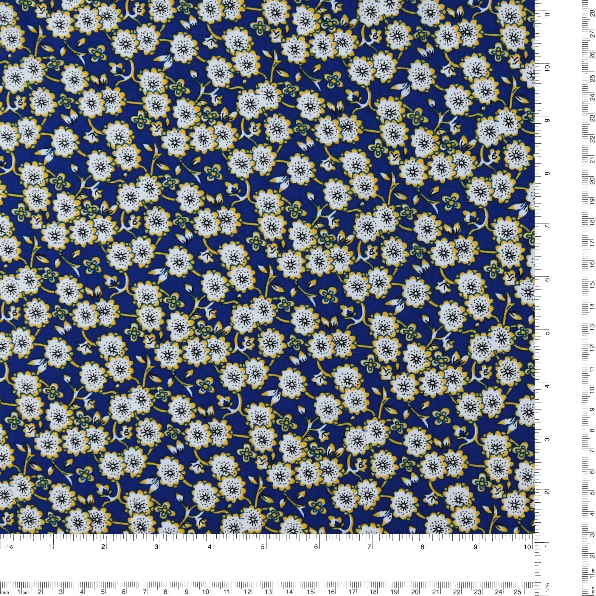 Printed Rayonne - MORGAN - 017 - Blue - Image 3