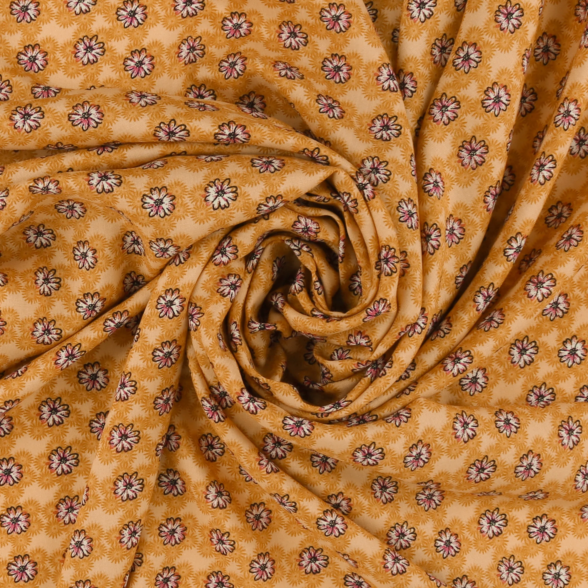 Printed Rayonne - MORGAN - 018 - Apricot - Image 2
