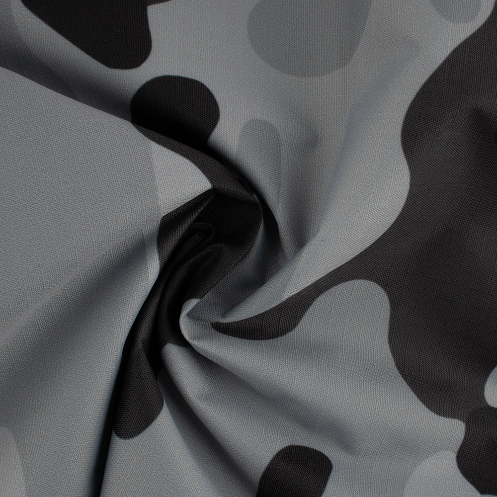 Printed Ripstop Taffeta - Grey - Image 3
