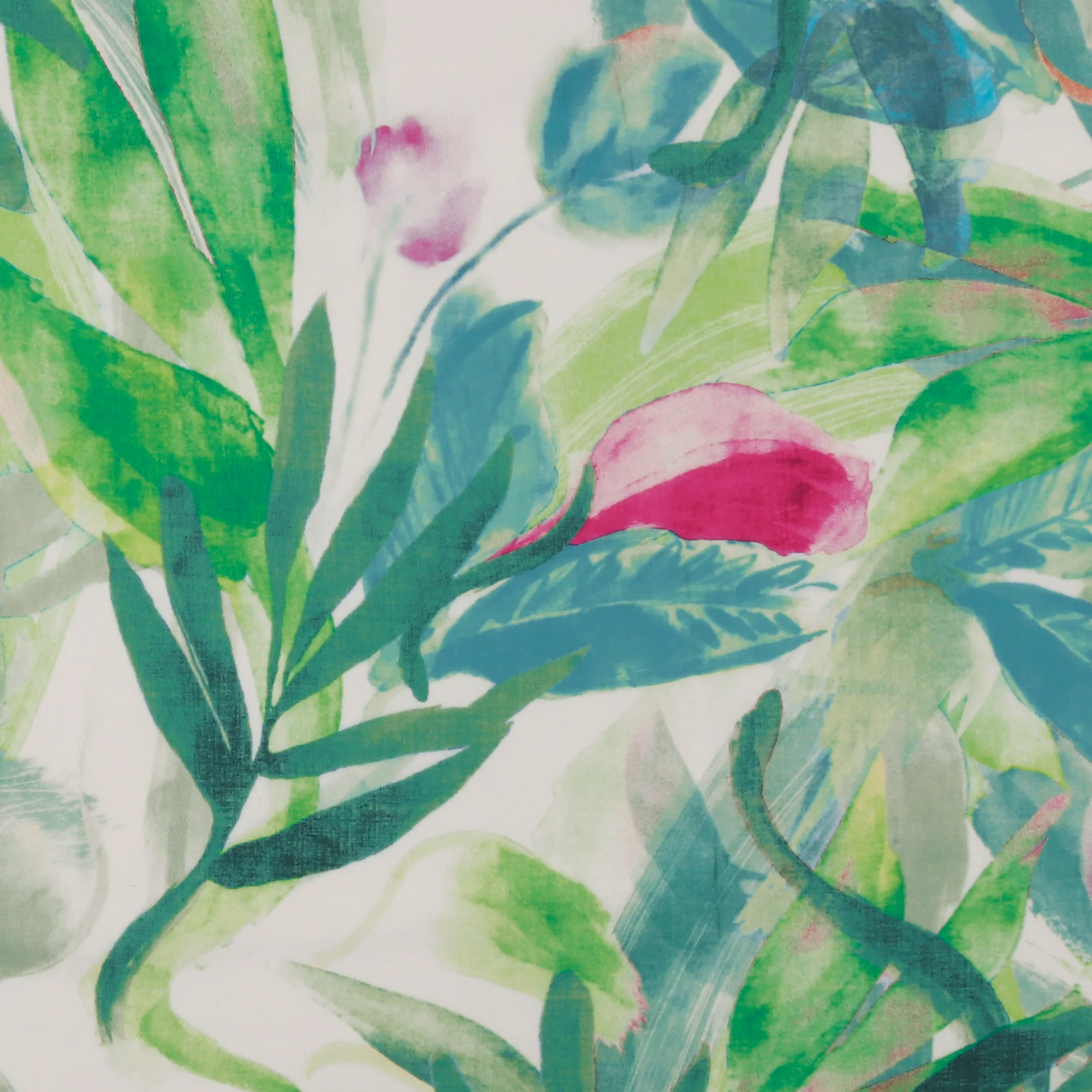Printed Satin - IBIZA - 003 - Green