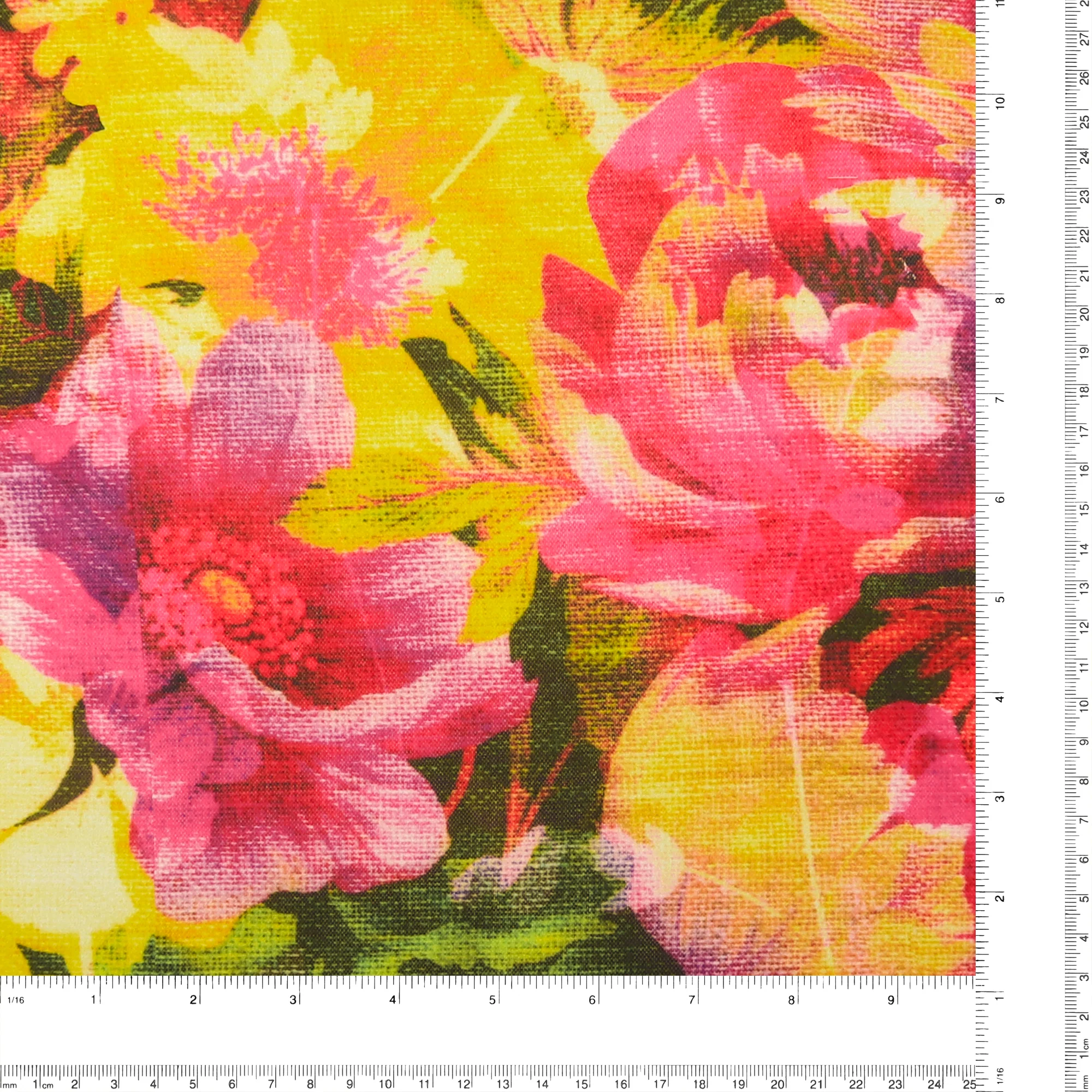 Printed Satin - LAST DANCE - 003 - Yellow - Image 3
