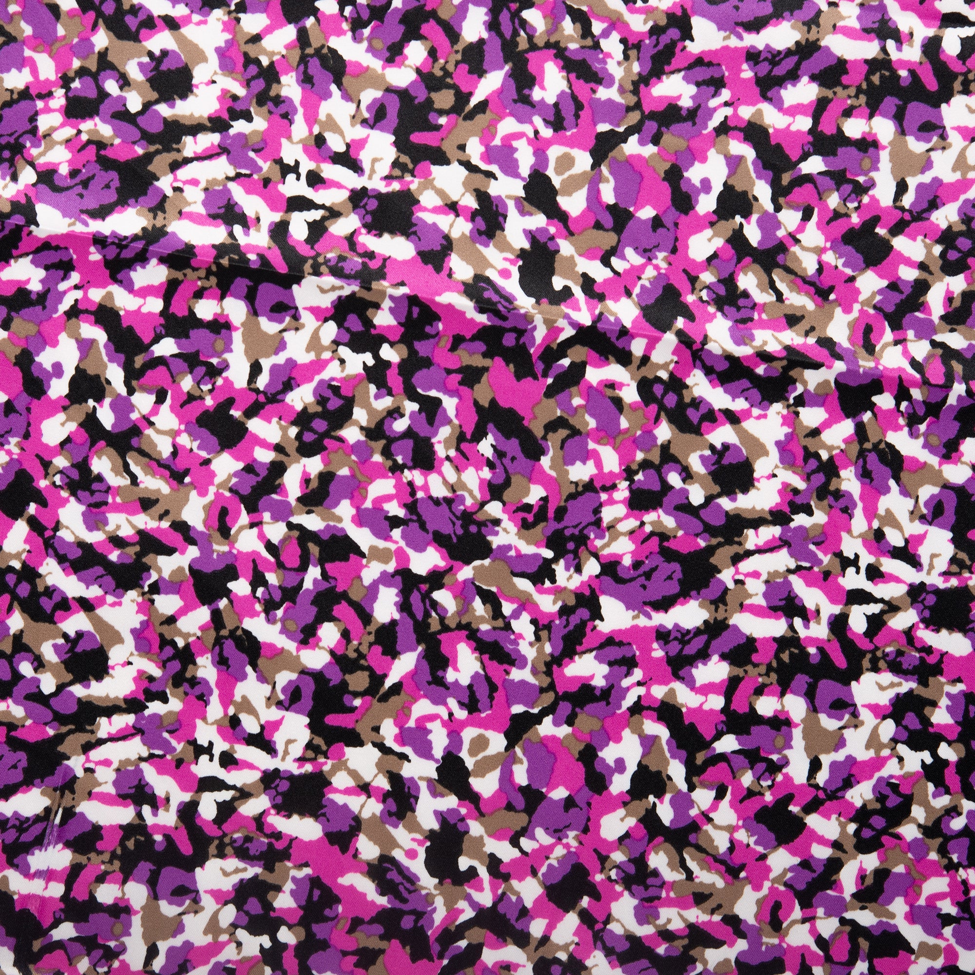 Printed Satin Velvet - CHARLOTTE - Abstracts - Pink