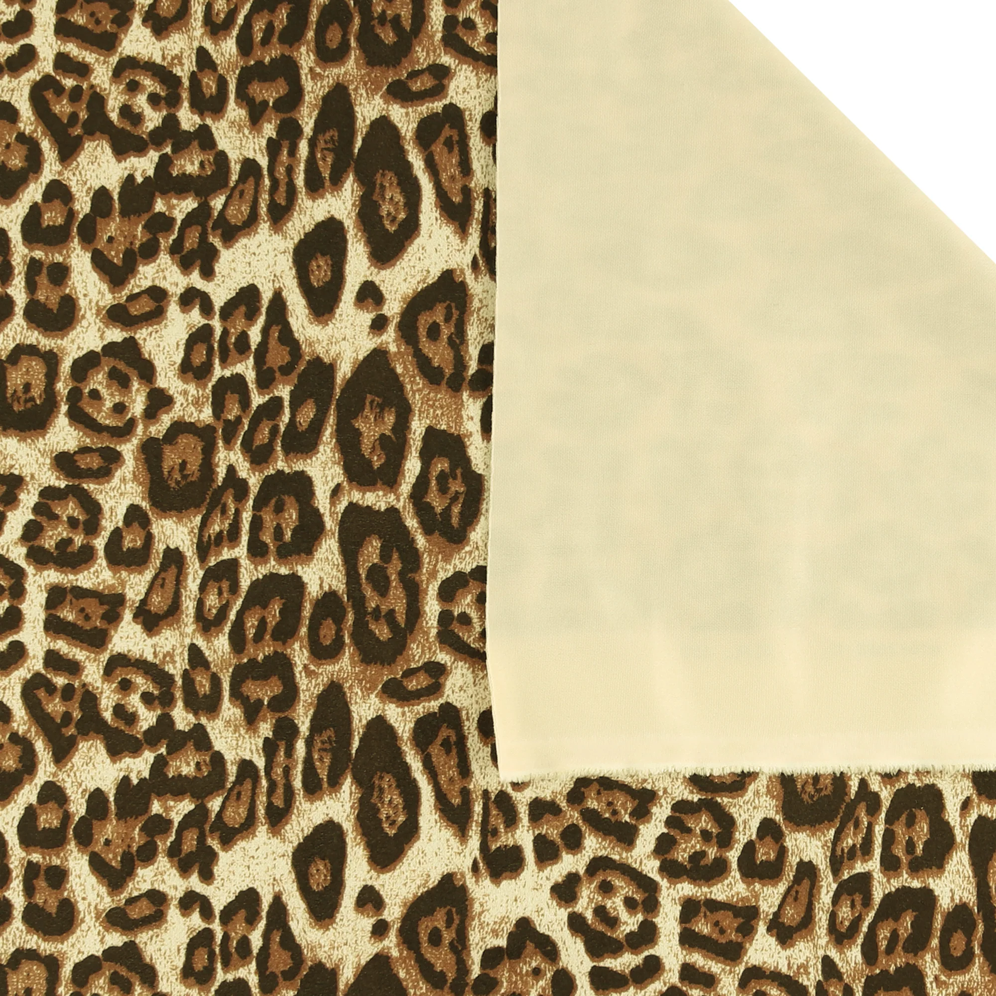 Printed Scuba Suede - ACADEMY - 001 - Offwhite - Image 4