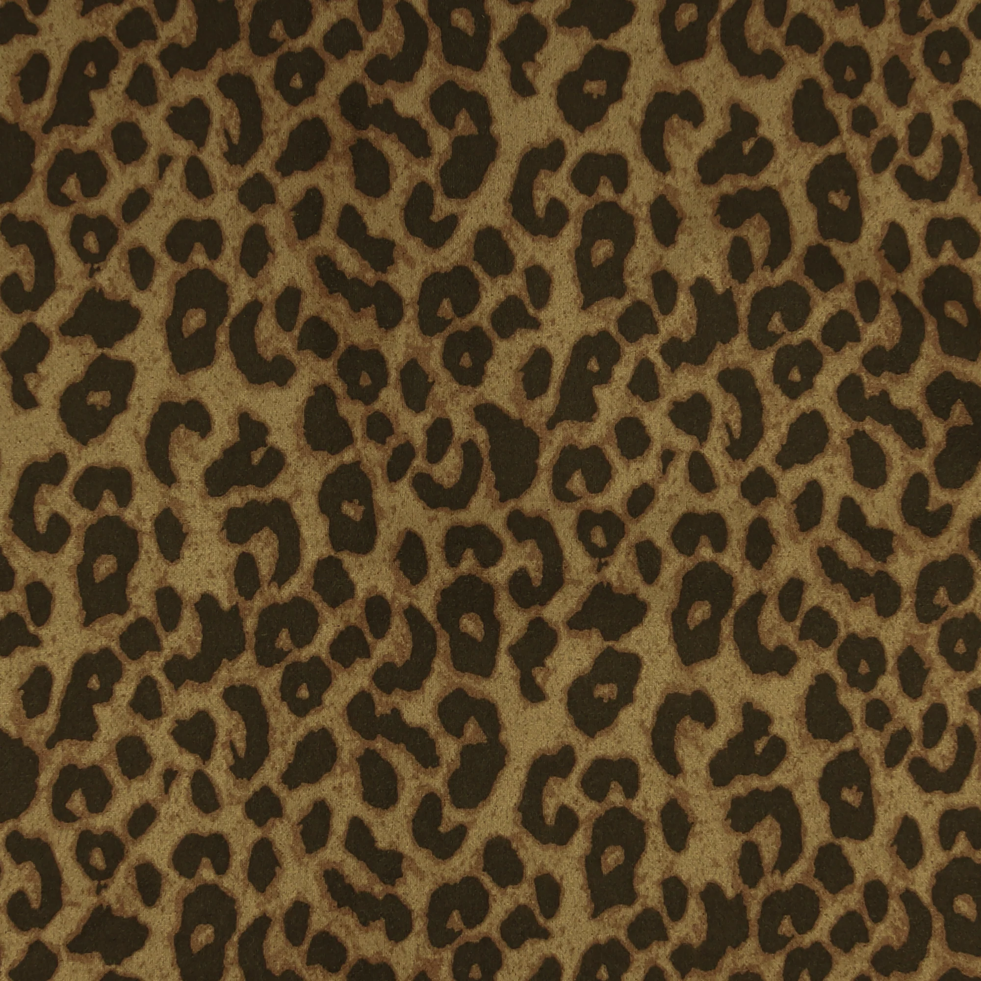 Printed Scuba Suede - ACADEMY - 002 - Light Brown