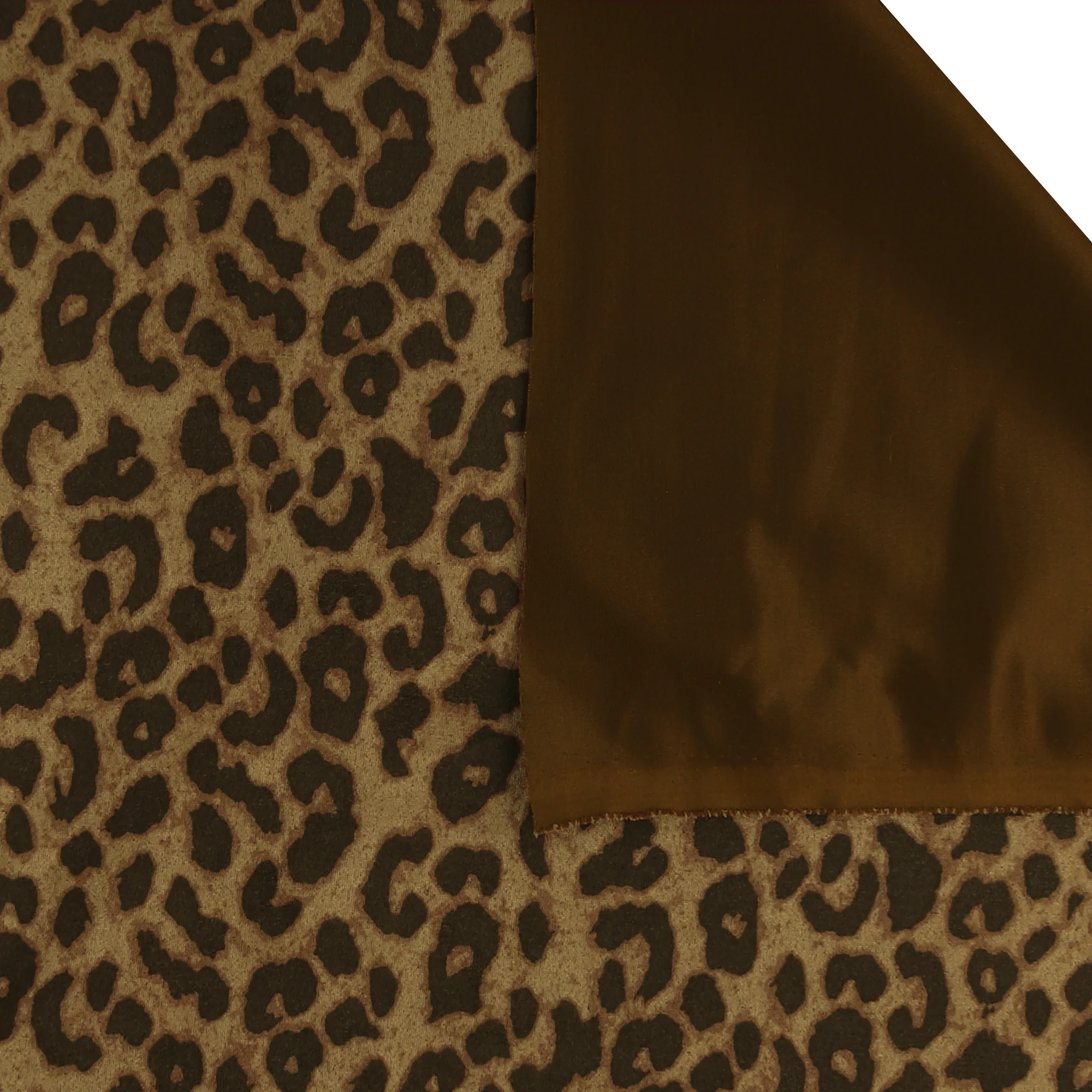 Printed Scuba Suede - ACADEMY - 002 - Light Brown - Image 4