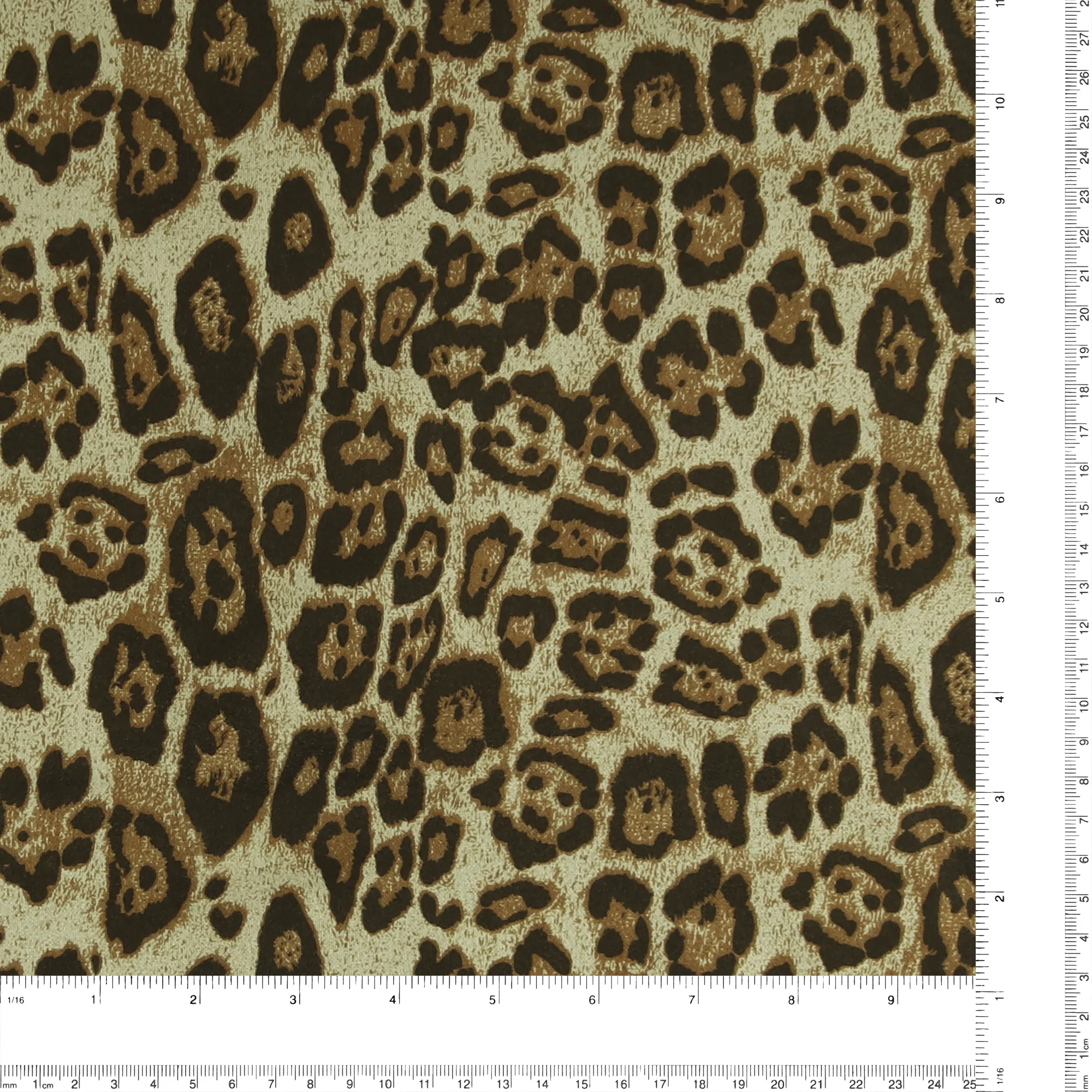 Printed Scuba Suede - ACADEMY - 003 - Light Grey - Image 3