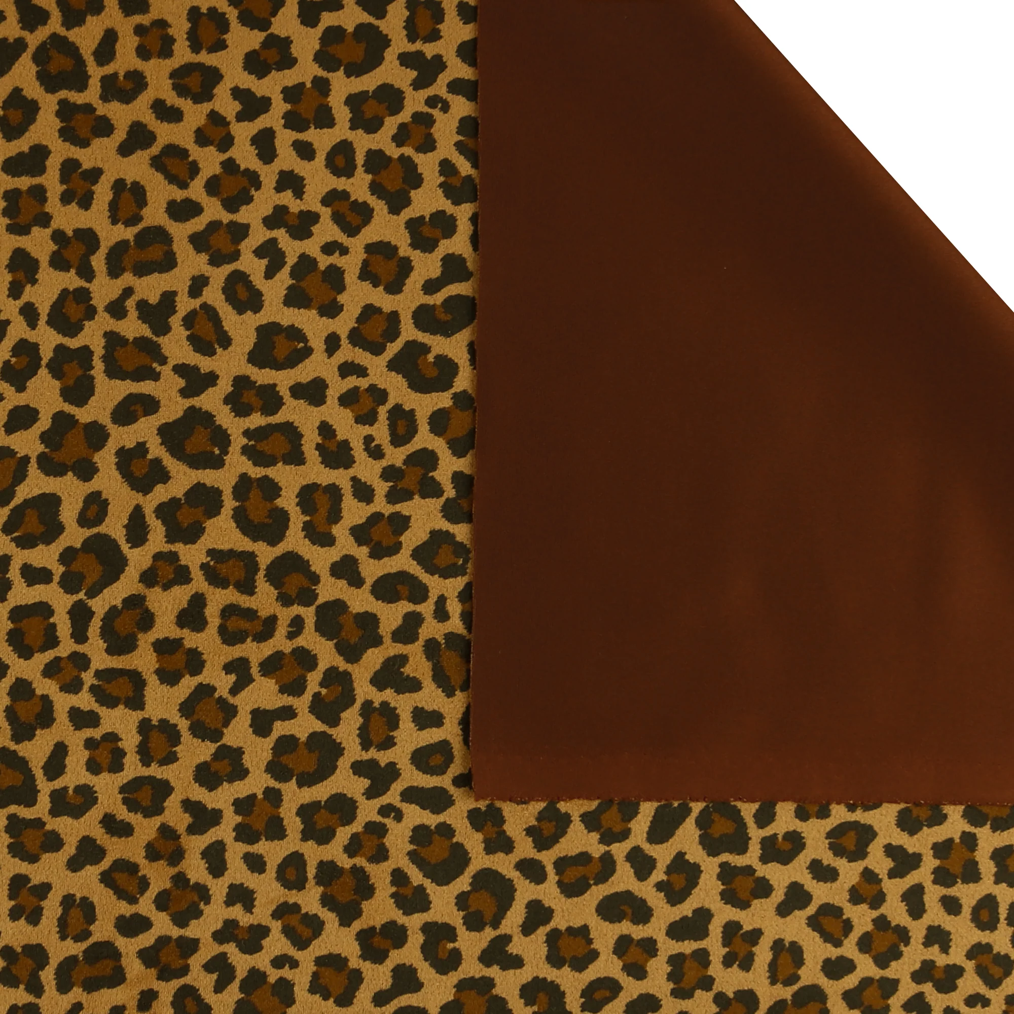Printed Scuba Suede - ACADEMY - 005 - Cinnamon - Image 4