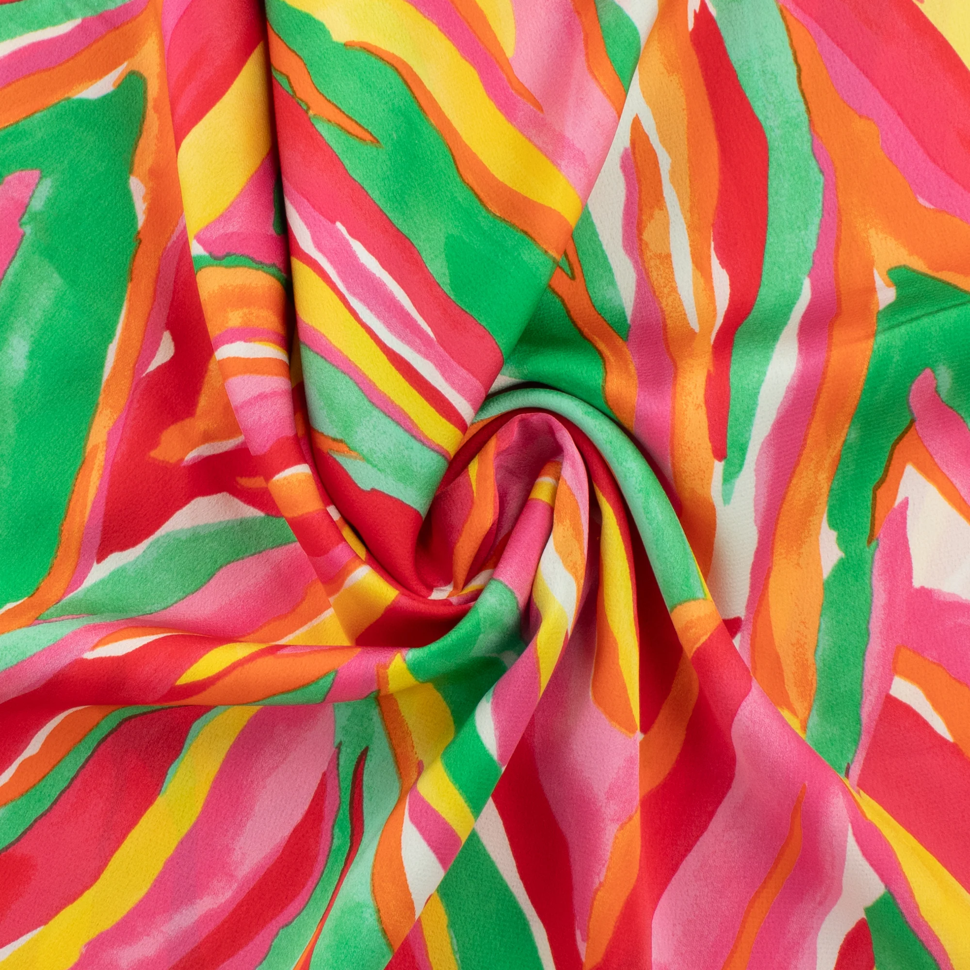 Printed Silky Polyester - BUBBLE - 012 - Multicolor - Image 2