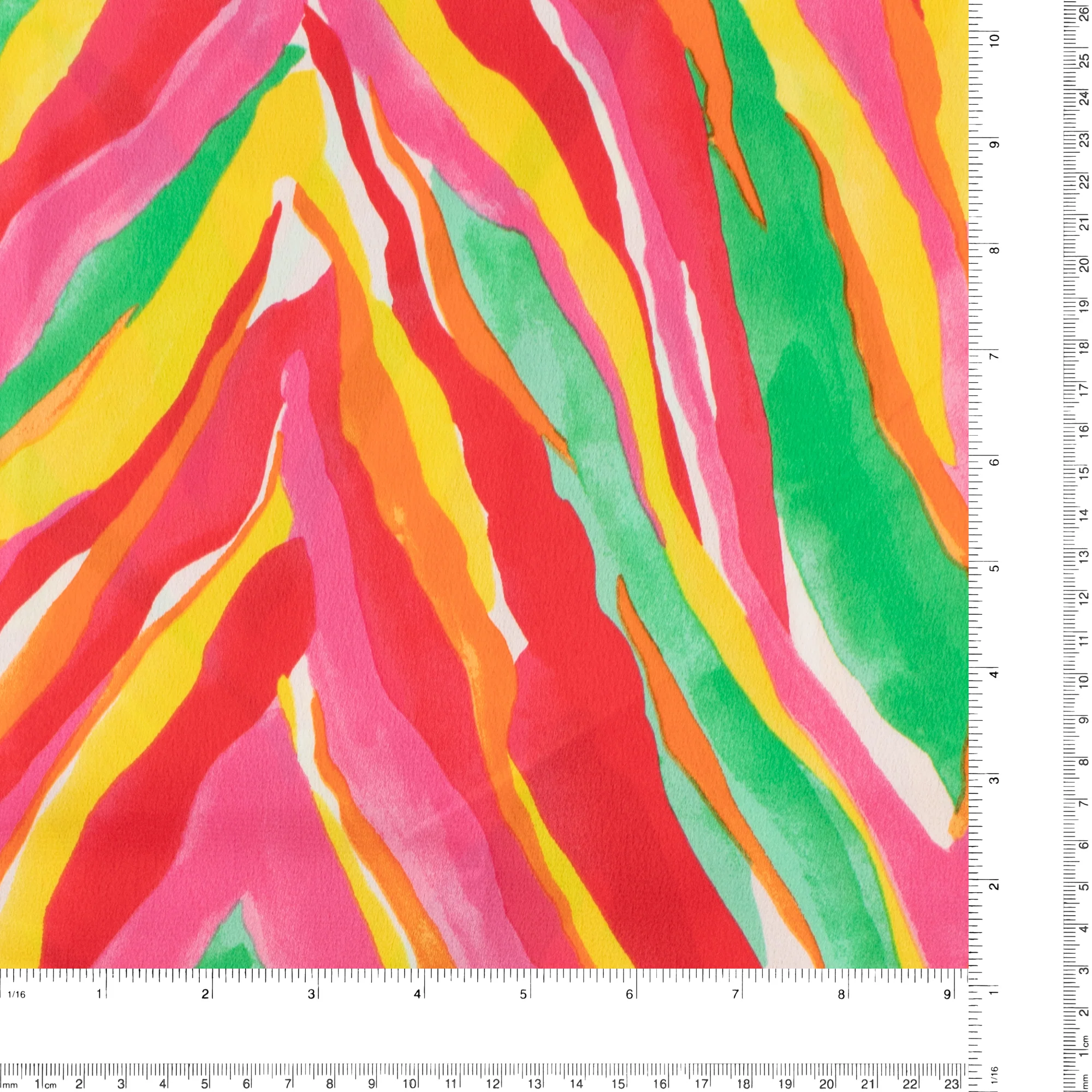 Printed Silky Polyester - BUBBLE - 012 - Multicolor - Image 3