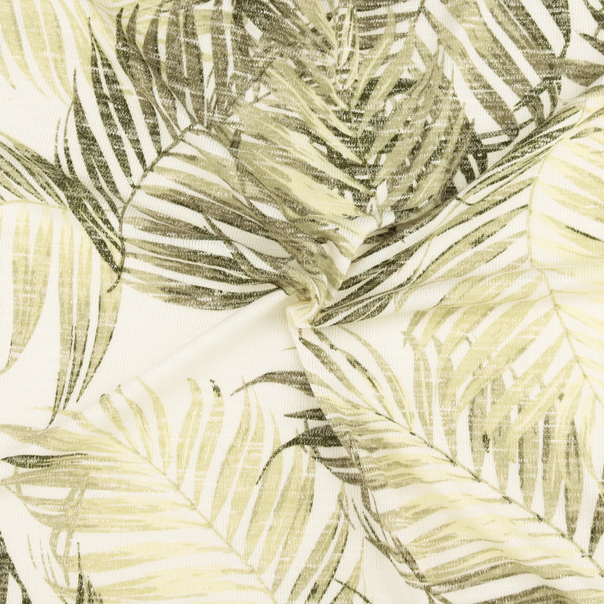 Printed Slub Knit - MONICA - 003 - Light Green - Image 2