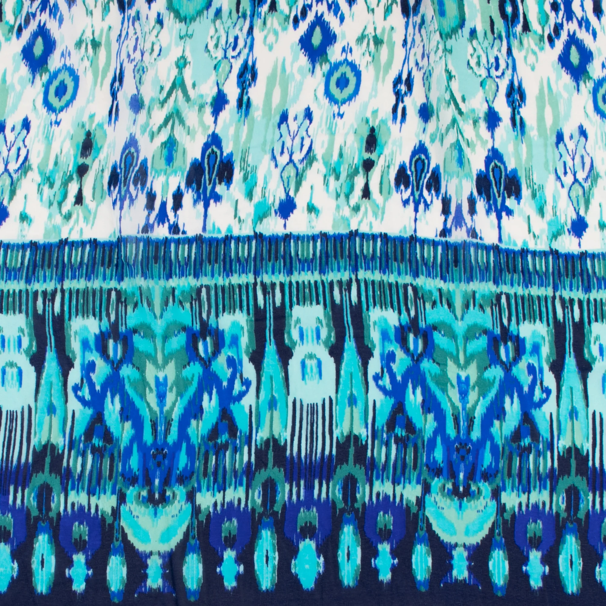 Printed Smocking Polyester - VIOLA - 003 - Blue - Image 4