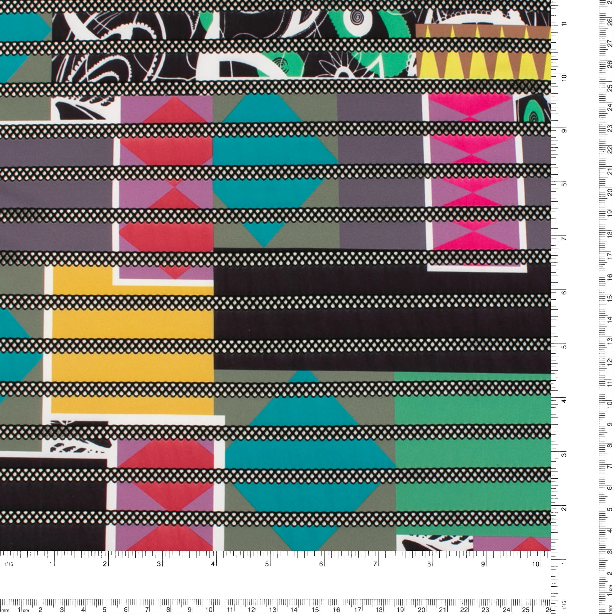 Printed Stretch Soft Knit - BETSY - 019 - Multi - Image 3