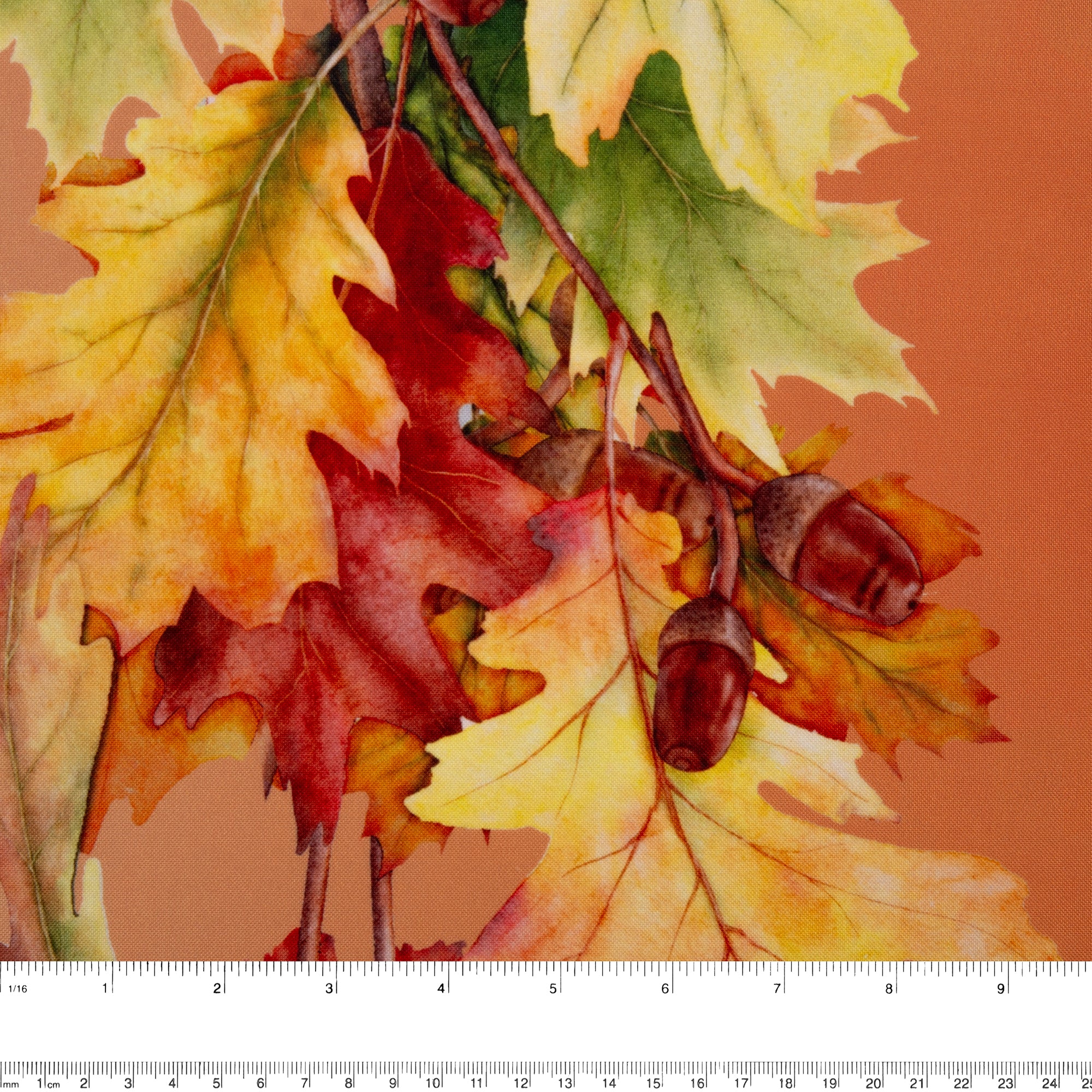 Printed Tabling - HARVEST FESTIVAL - Leafs - Orange - Image 3