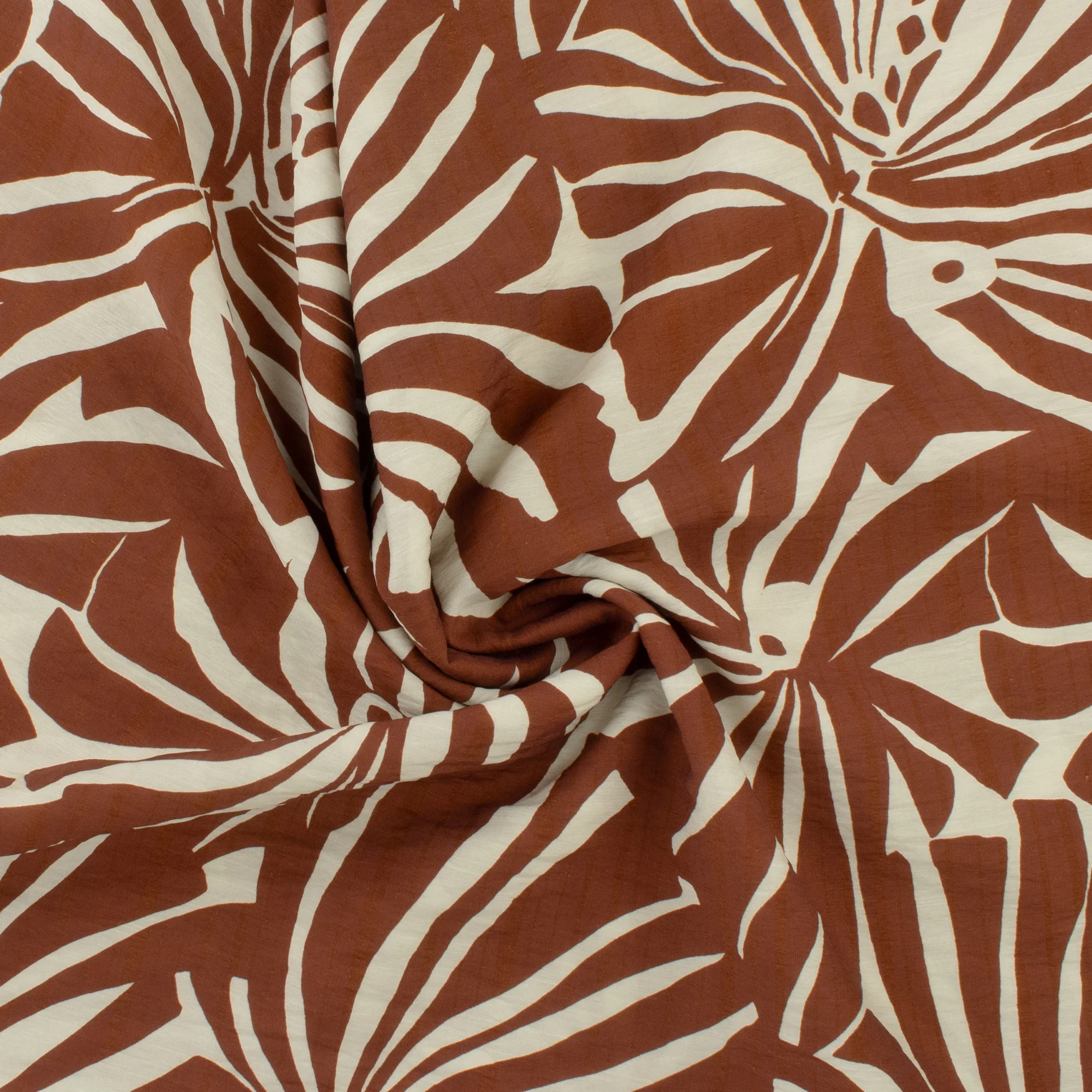 Printed Tencel Look - DESERT NILE - 003 - Brown - Image 2