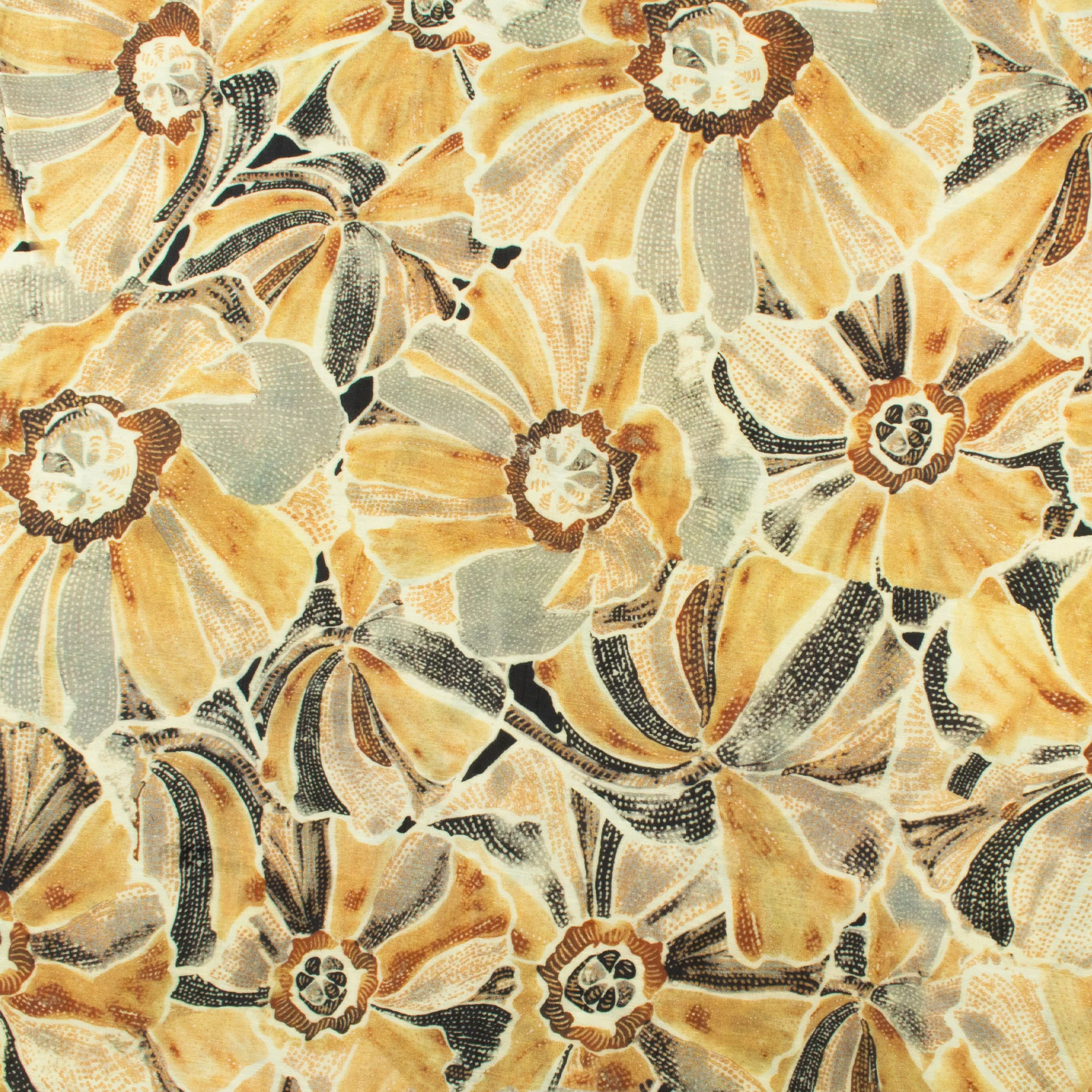 Printed Tencel Look - DESERT NILE - 006 - Topaz