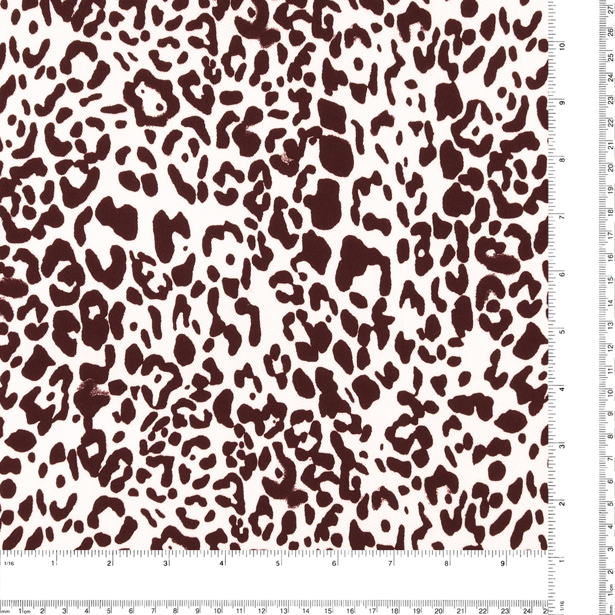 Printed Twill - ARIELLE - 001 - Brown - Image 3