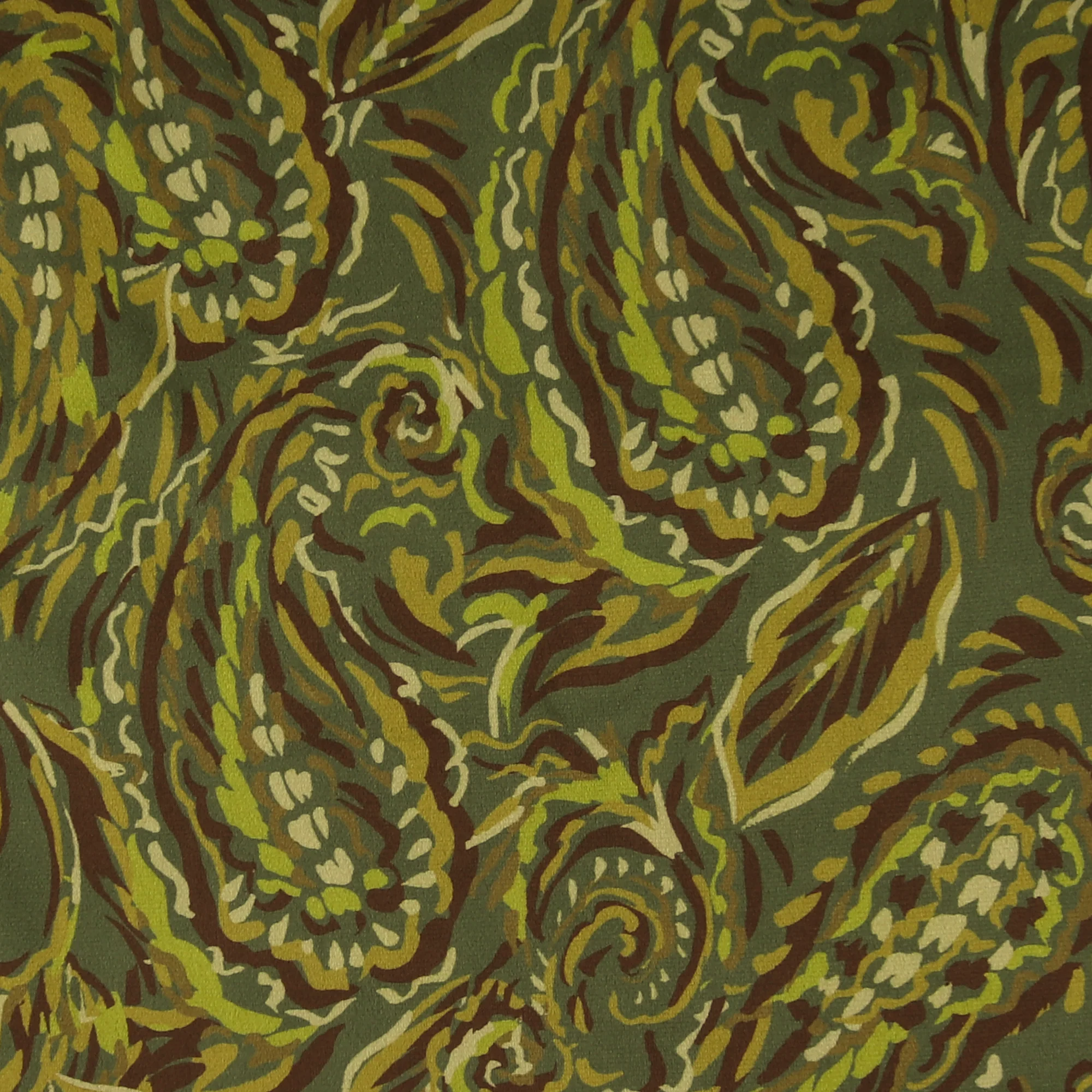Printed Velvet - LOUELLA - 020 - Green