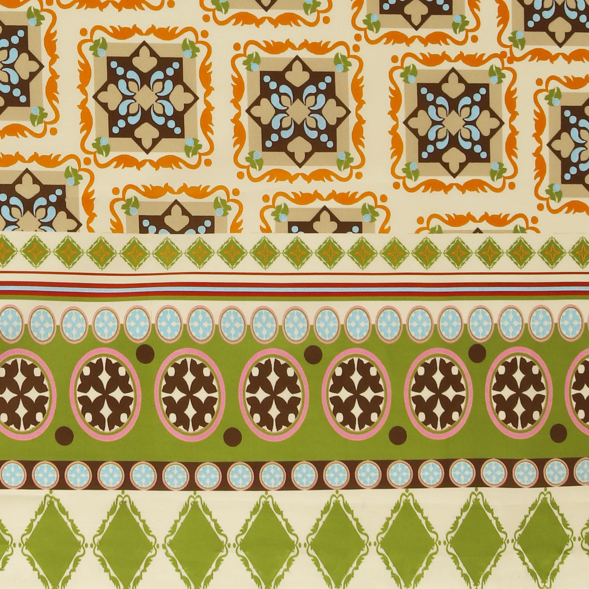 Printed Viscose - FANTASY - 002 - Sage