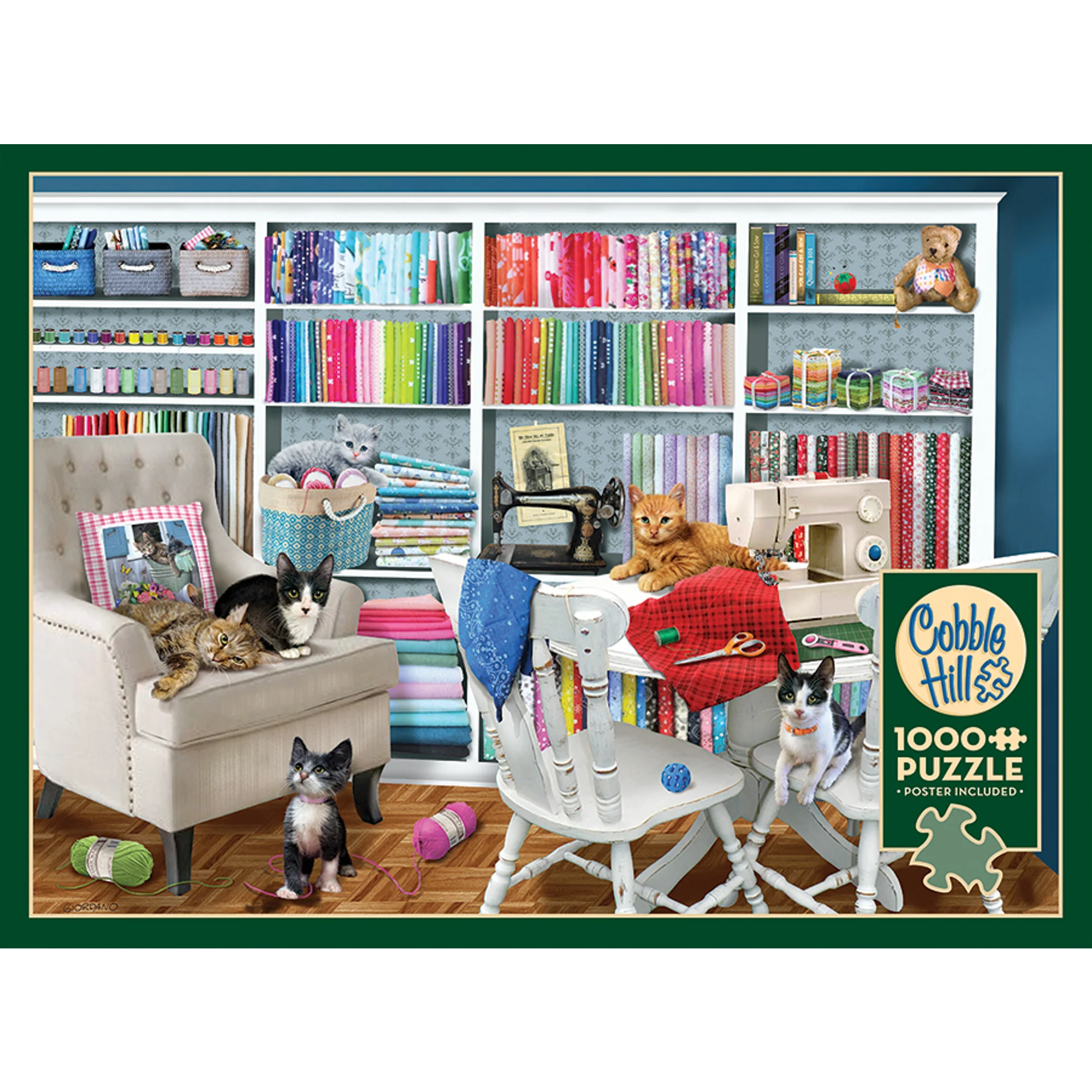 Puzzle - Sewing Room - 1000 Piece - Image 4