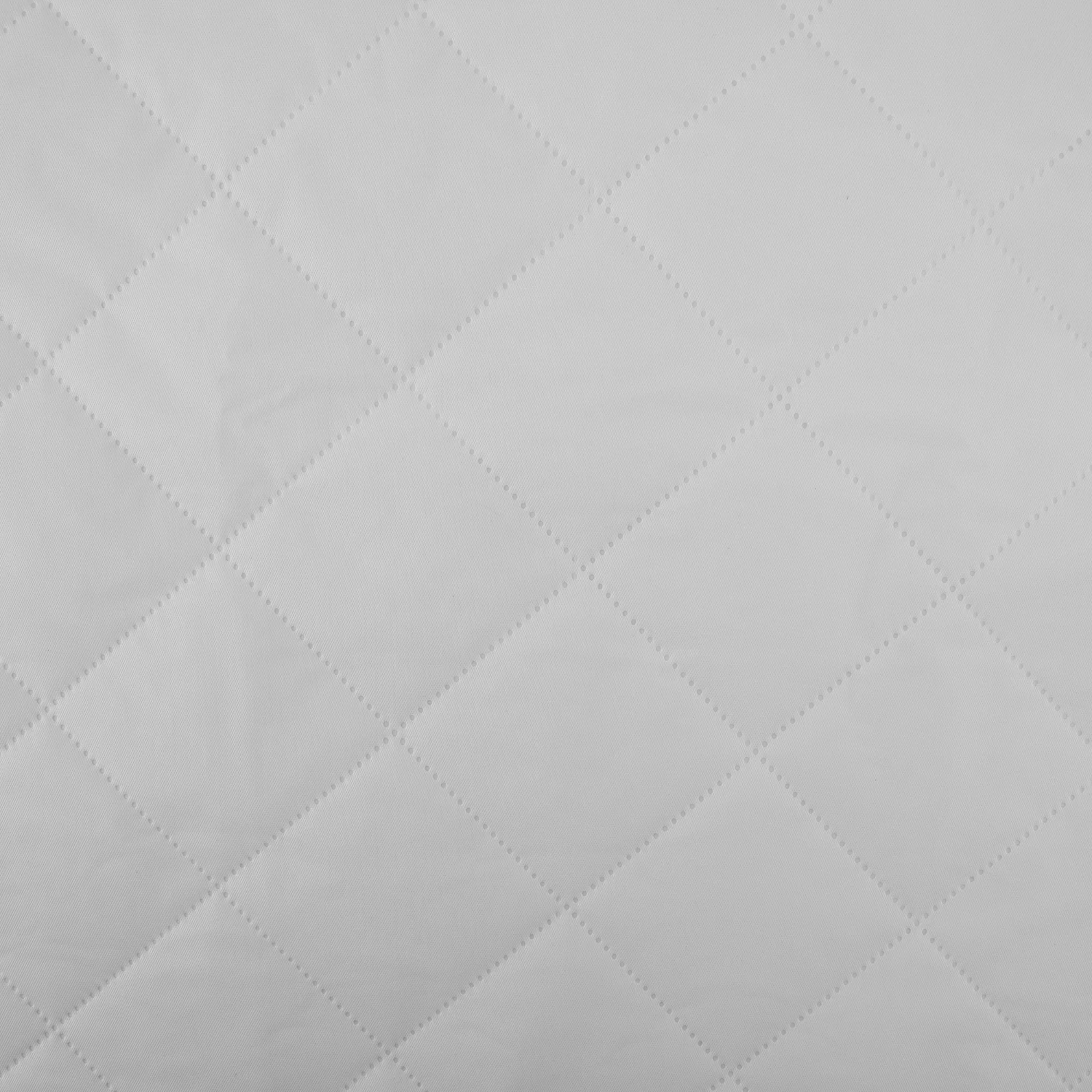 Quilted Moisture Protector - White