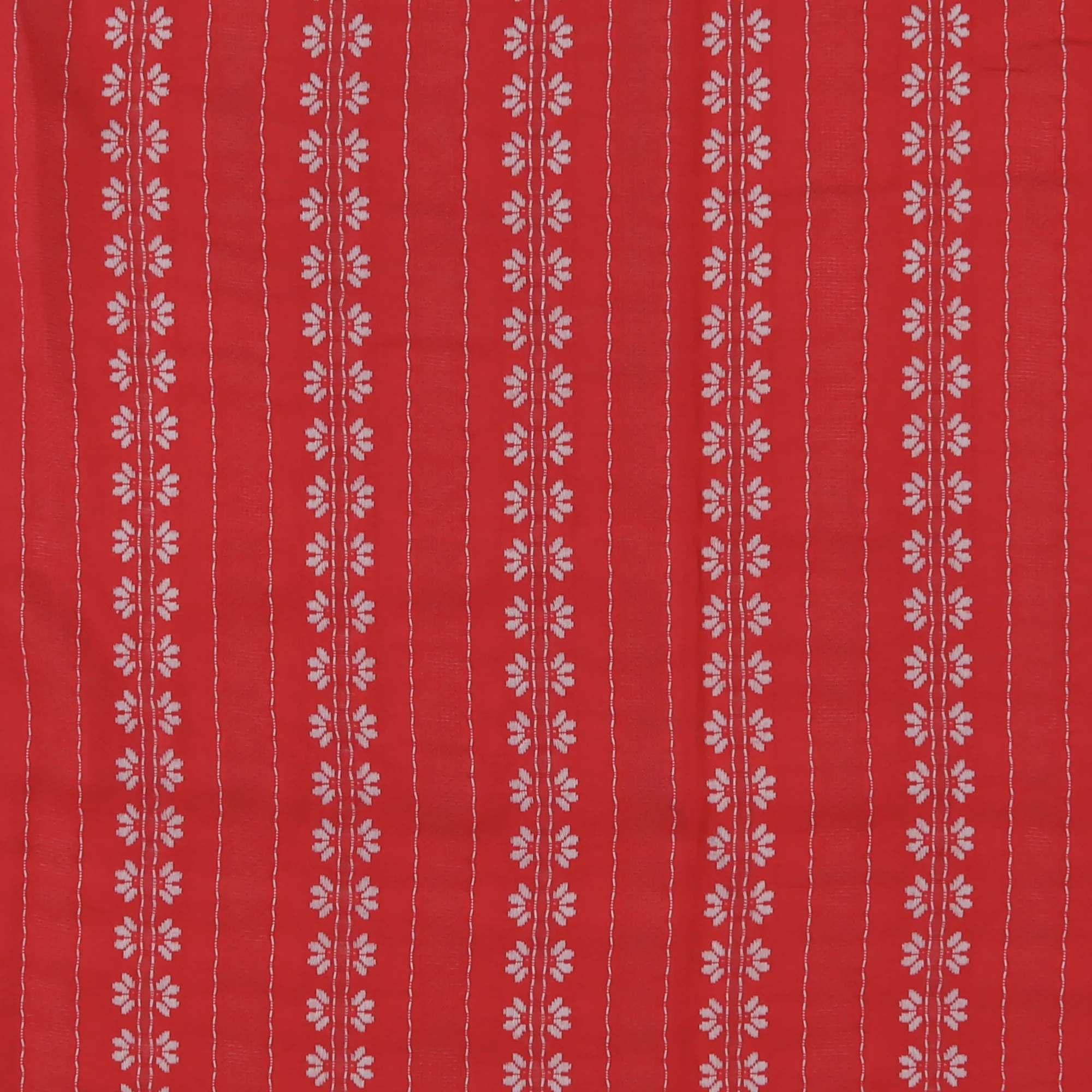 Rayon Embroidery - MILA - 001 - Red