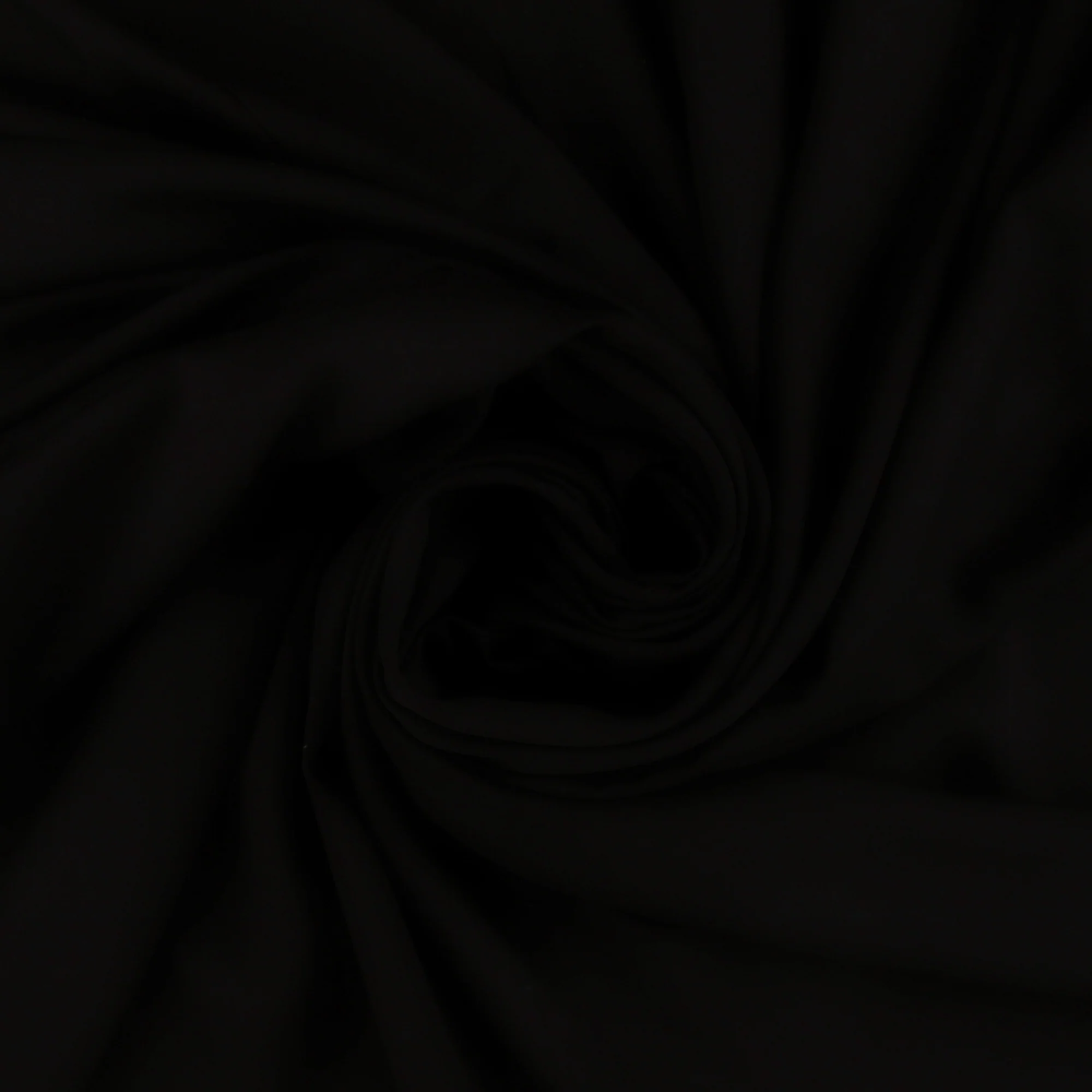 Rayon Poplin - MILA - 005 - Black - Image 2