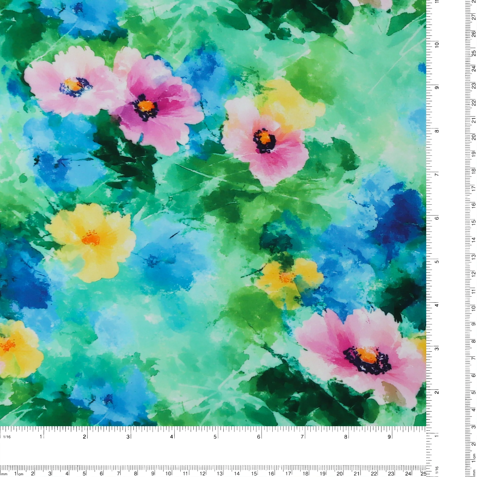 Rayon Poplin Print - MORGAN - 010 - Multicolor - Image 3