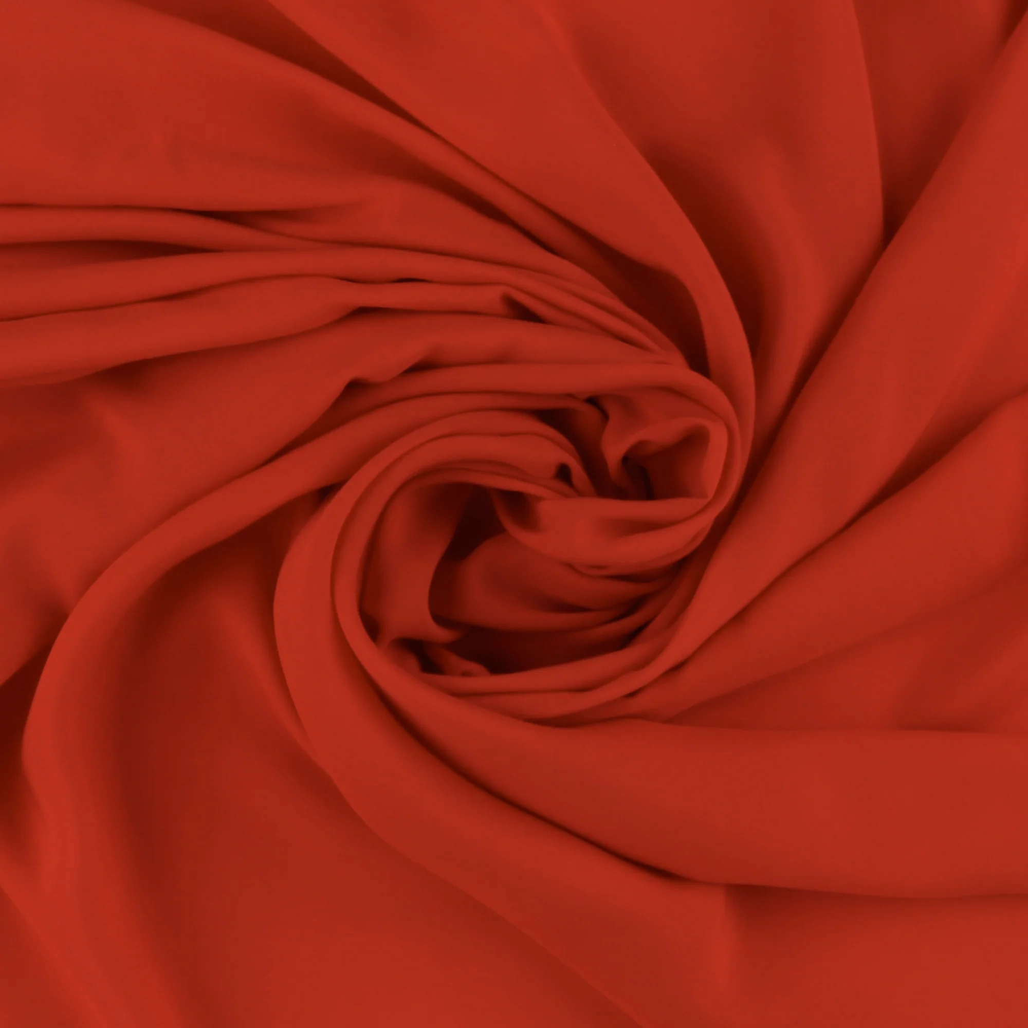 Rayon Voile Solid - MARLOWE - 001 - Red - Image 2
