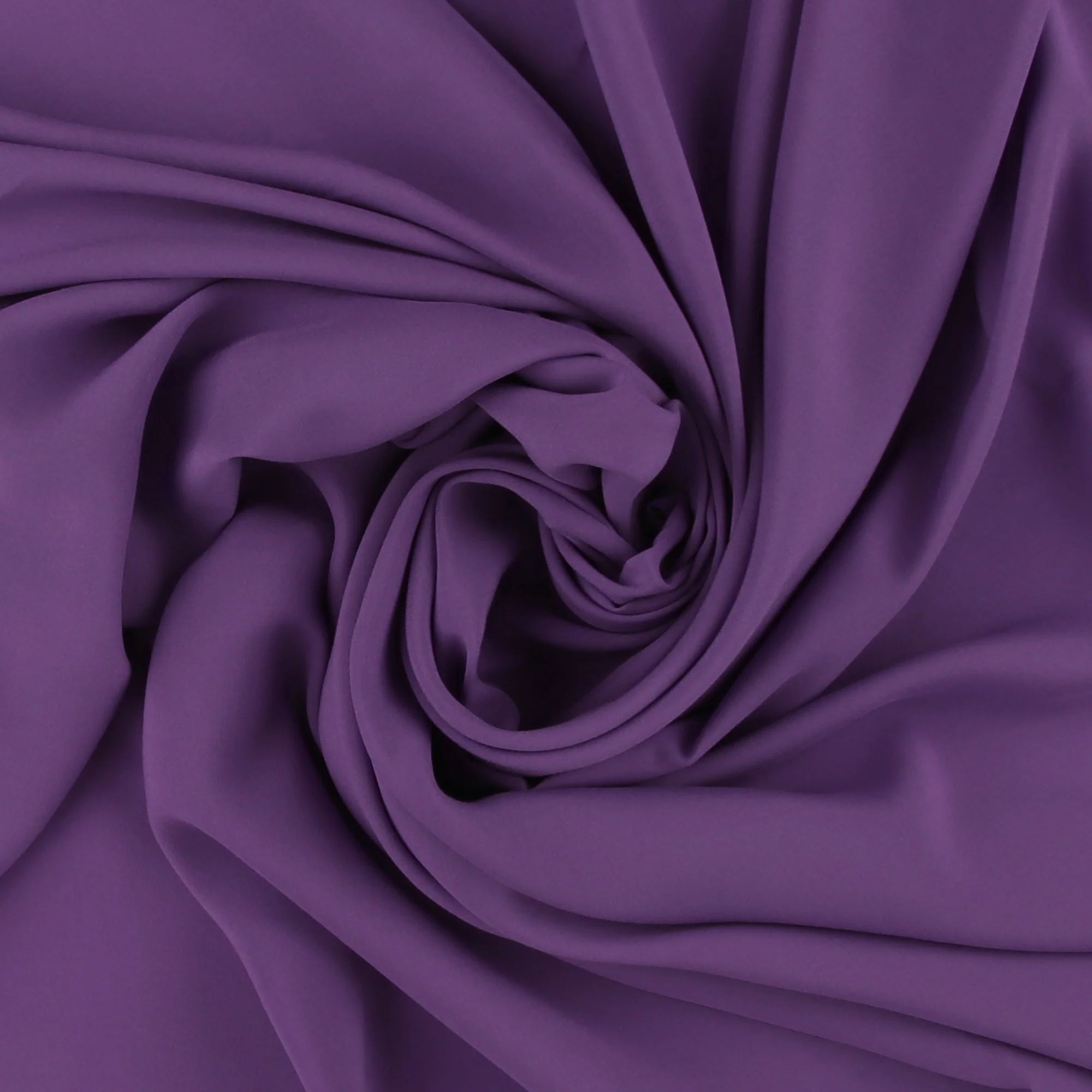Rayon Voile Solid - MARLOWE - 008 - Purple - Image 2