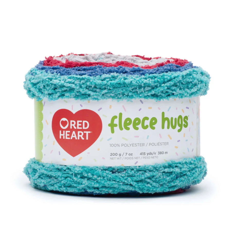 RED HEART FLEECE HUGS 200G