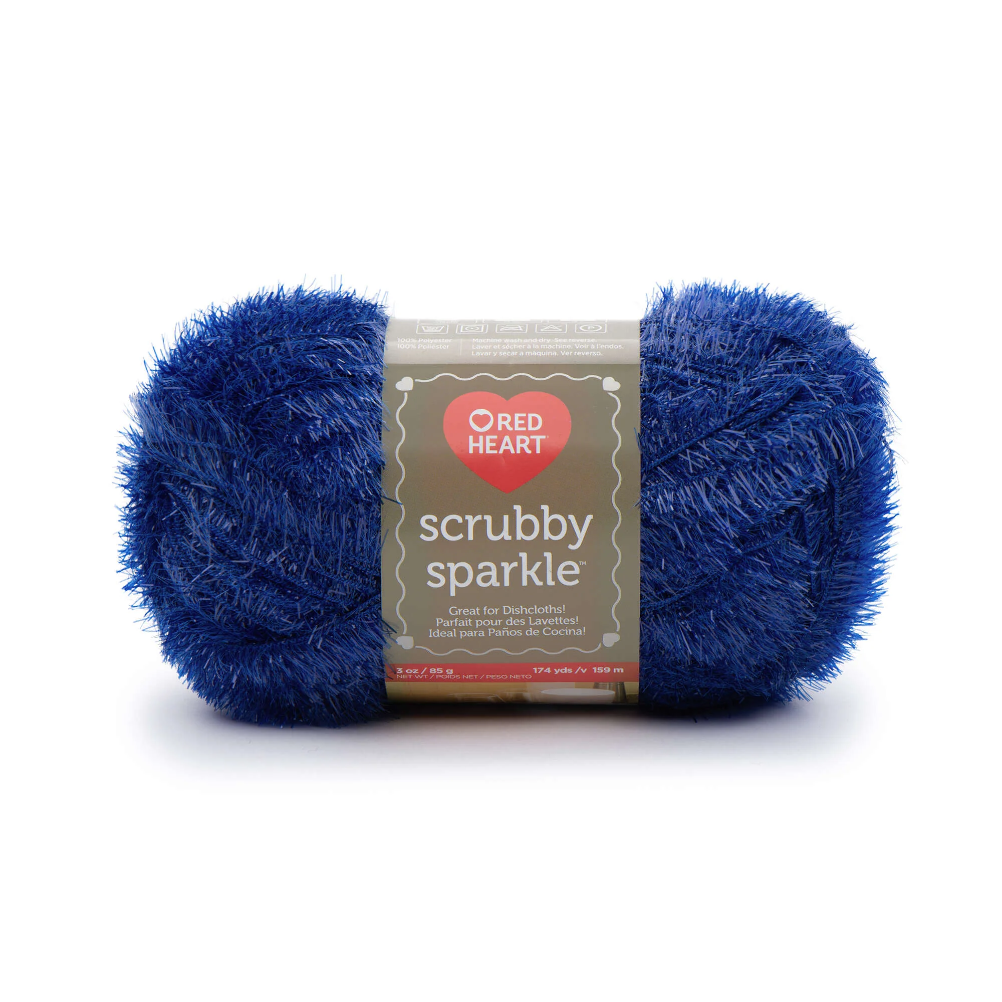 Red Heart Scrubby Sparkle 85g - Image 10