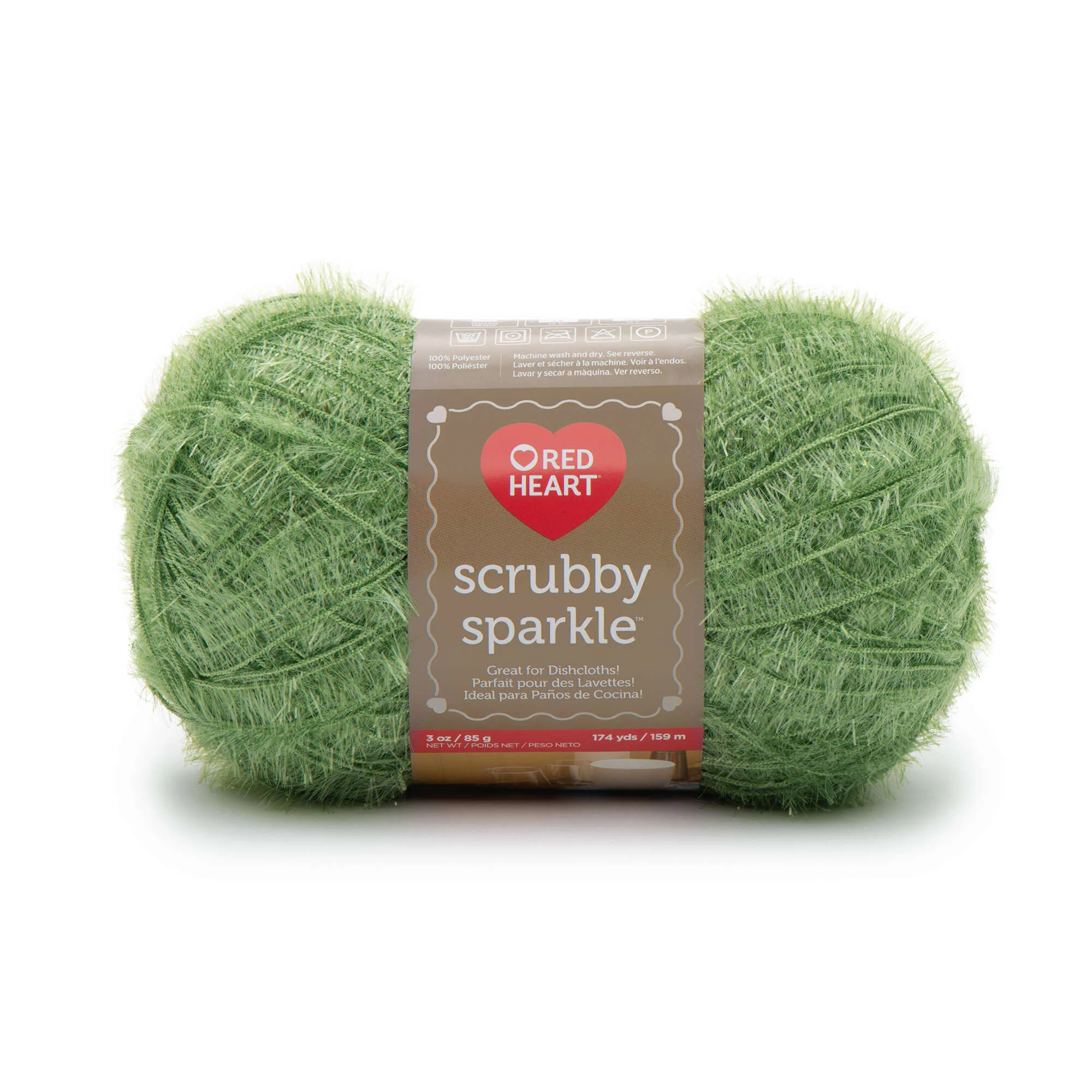Red Heart Scrubby Sparkle 85g - Image 2