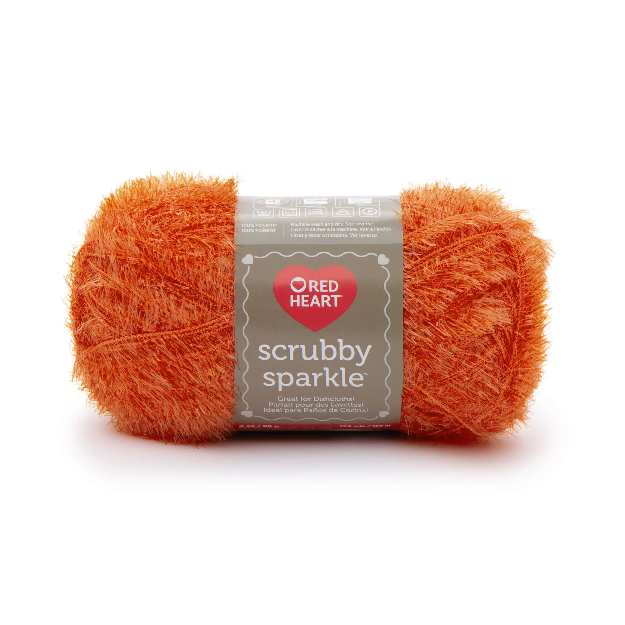 Red Heart Scrubby Sparkle 85g - Image 7