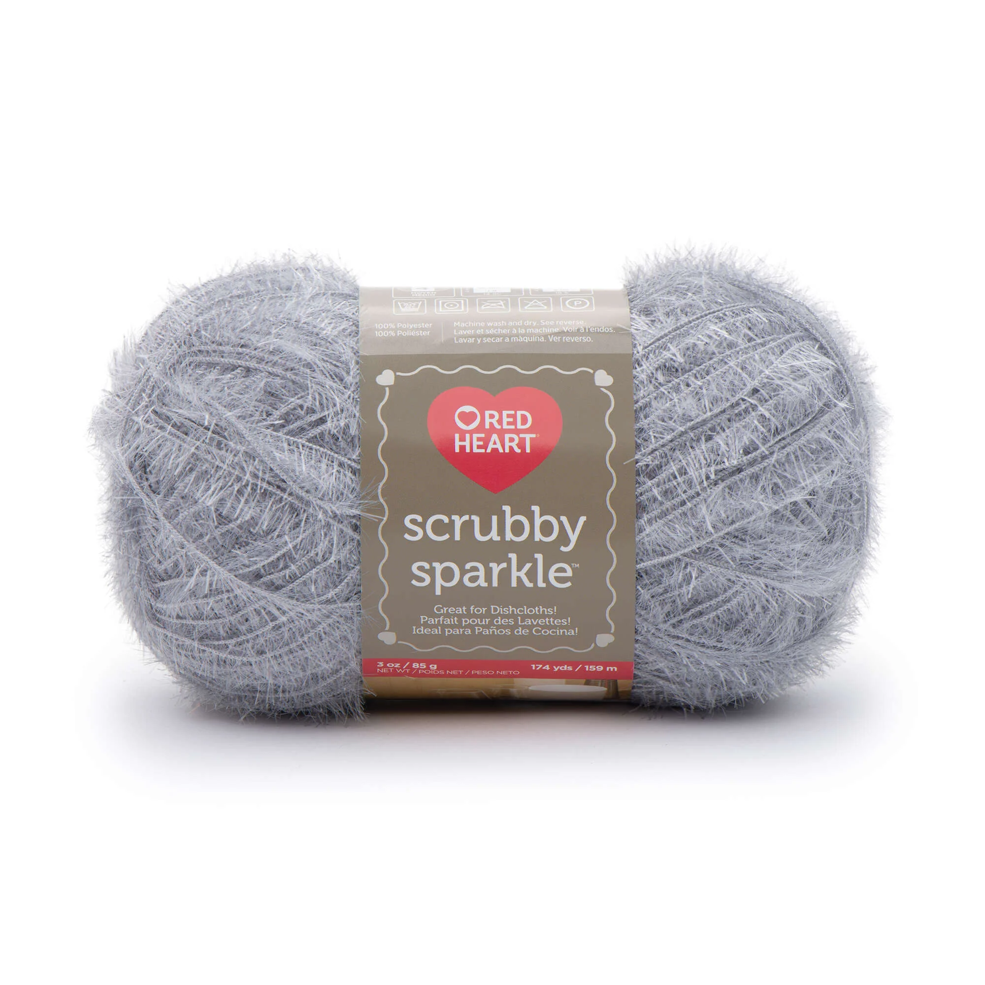 Red Heart Scrubby Sparkle 85g - Image 8