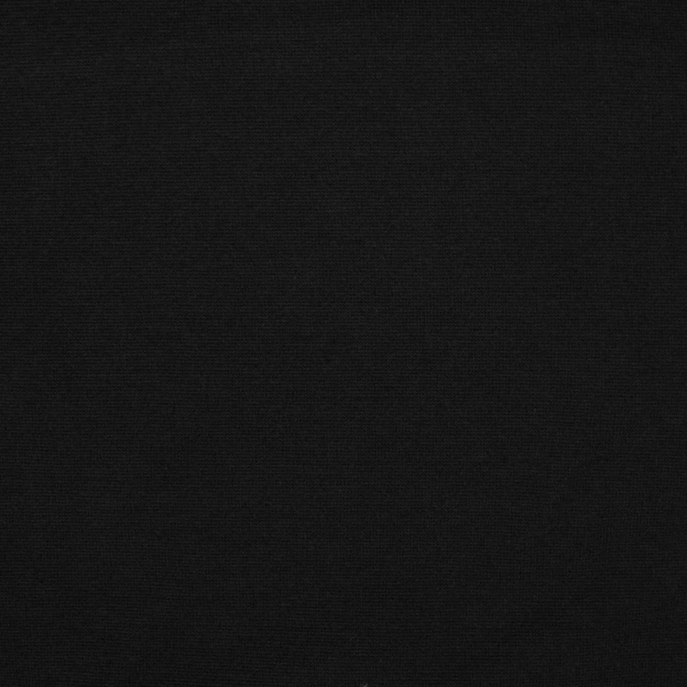 Rib Knit 1 x 1 - Black