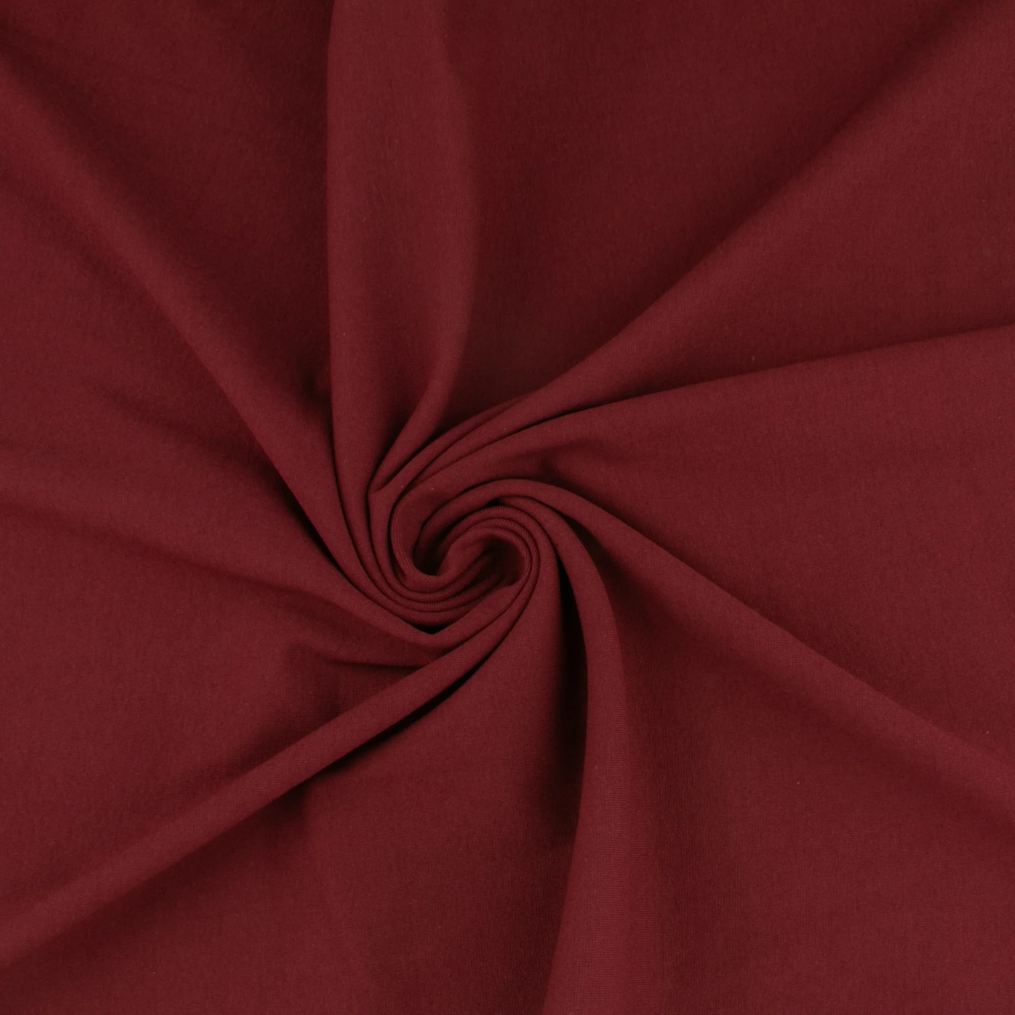 Rib Knit 1 x 1 - Burgundy - Image 2
