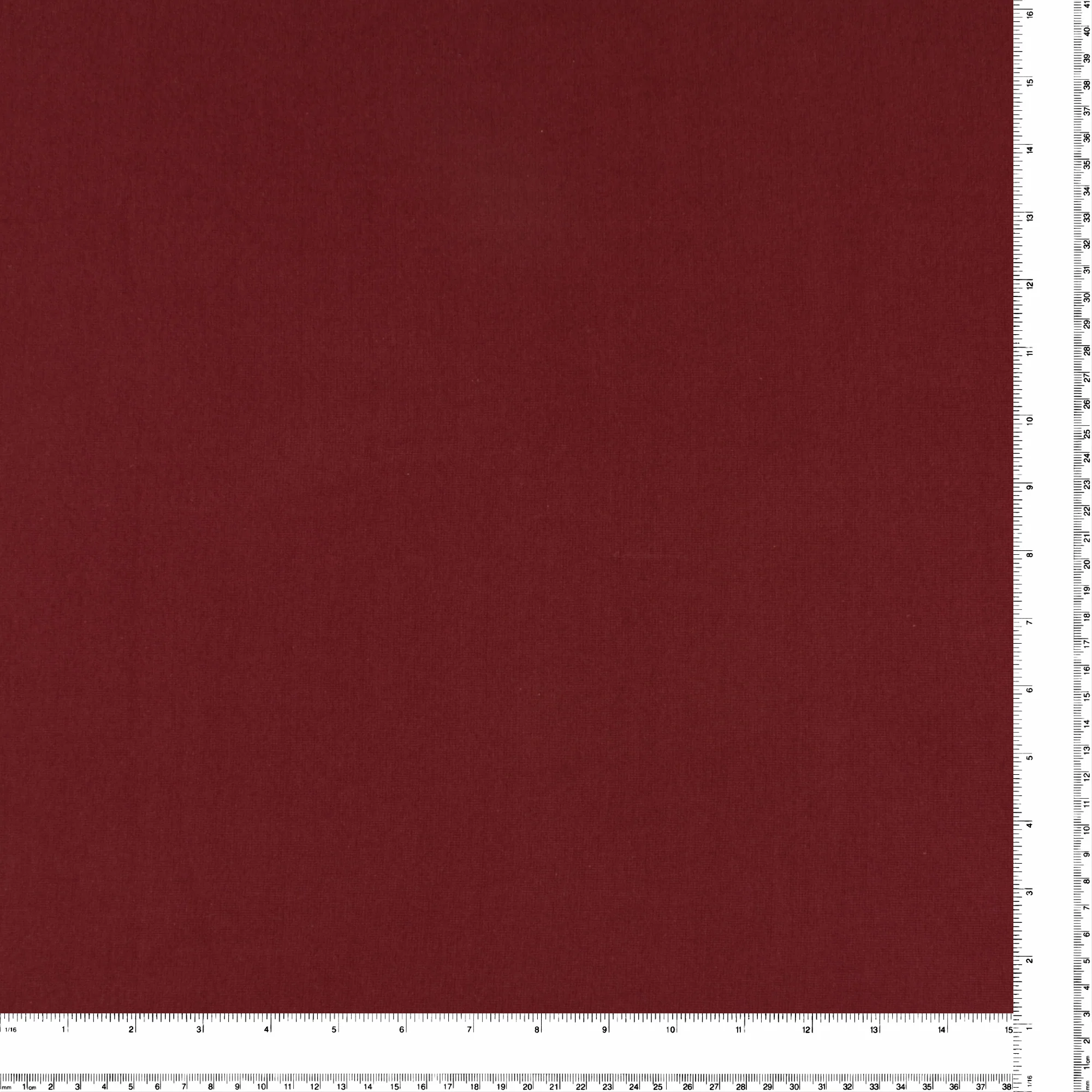 Rib Knit 1 x 1 - Burgundy - Image 3