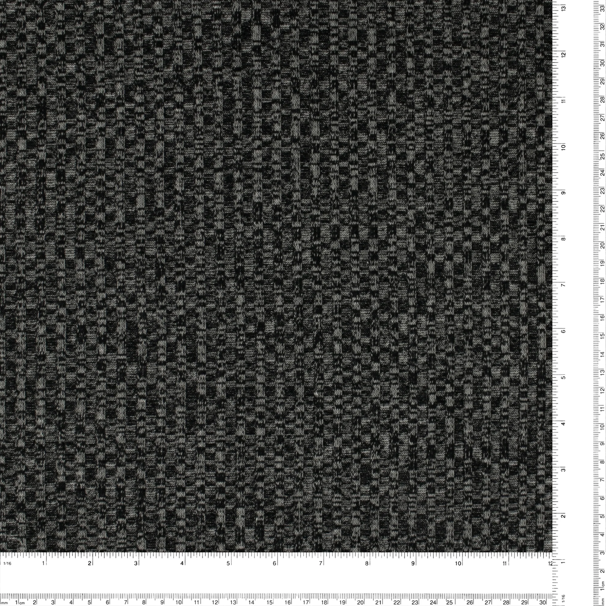 Rib Knit - BRIELLE - 003 - Black Mix - Image 3