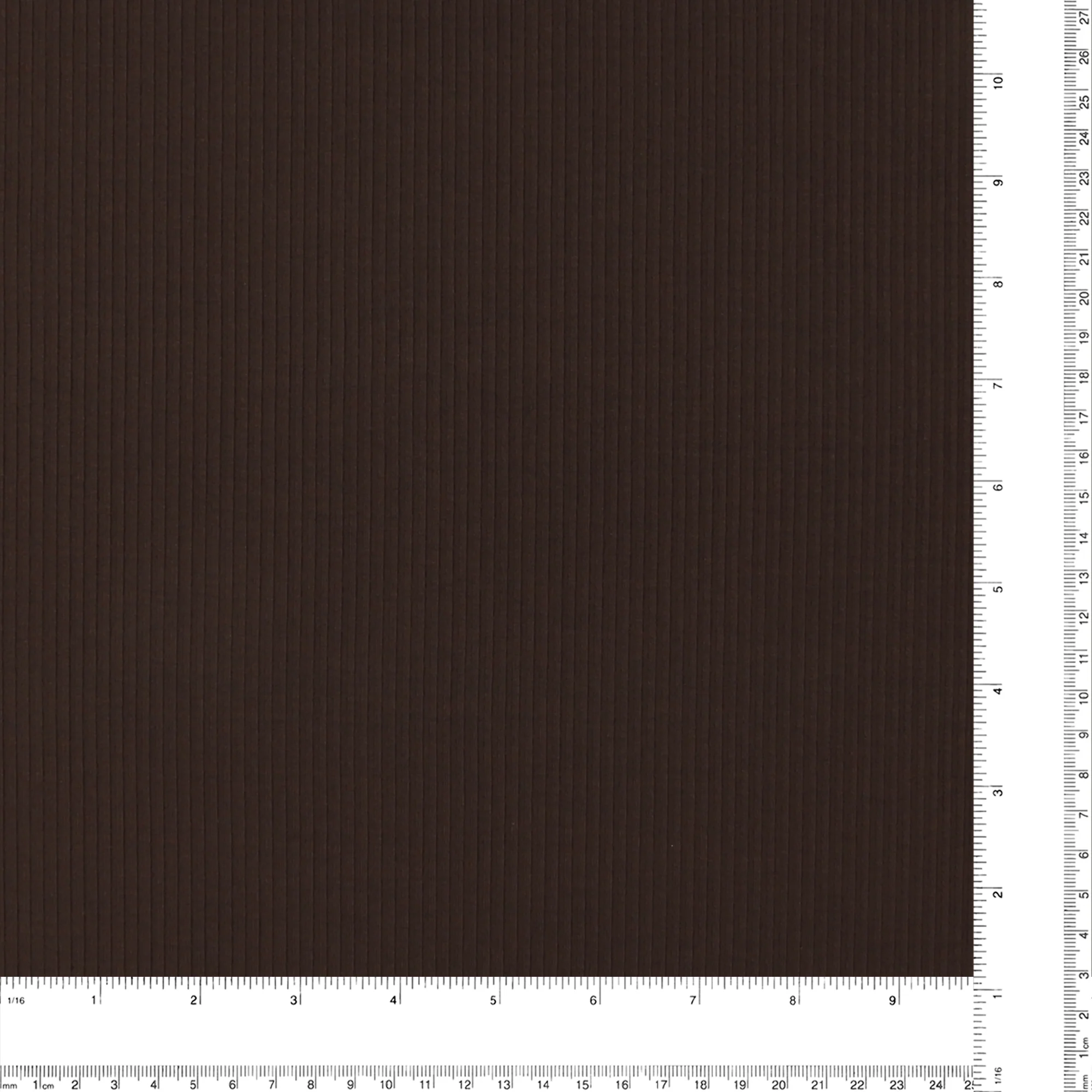 Rib Knit - Brown - Image 3