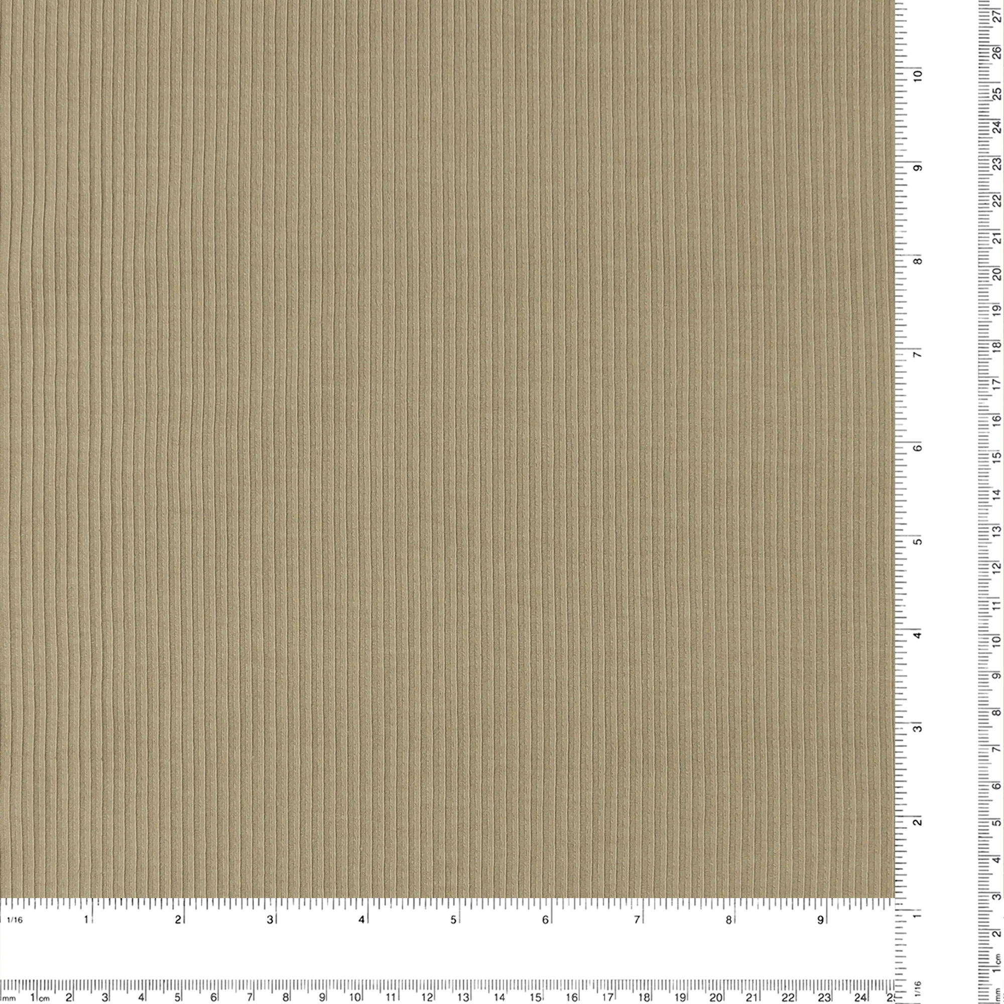 Rib Knit - Khaki - Image 3