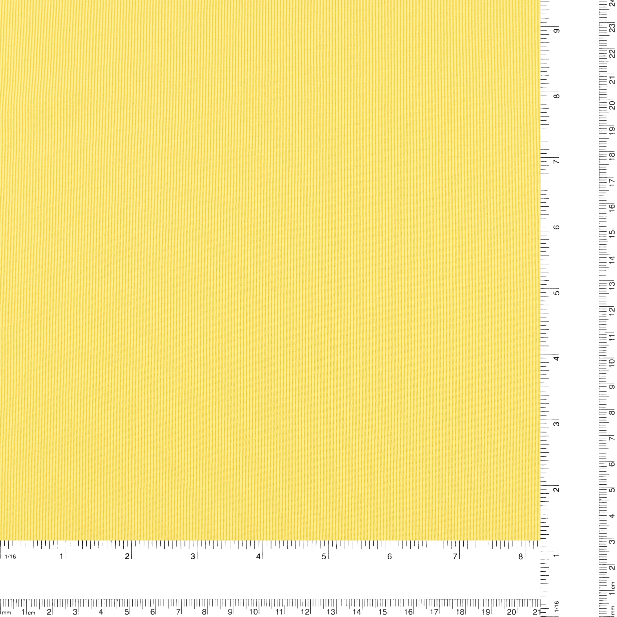 Rib Knit - MUSKOKA - 004 - Yellow - Image 3