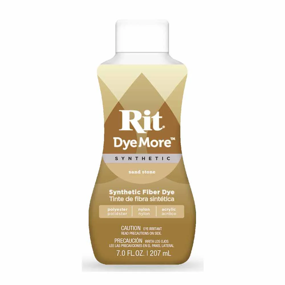 RIT DyeMore Liquid Dye for Synthetic Fibers - Sand Stone - 207 ml (7 oz)