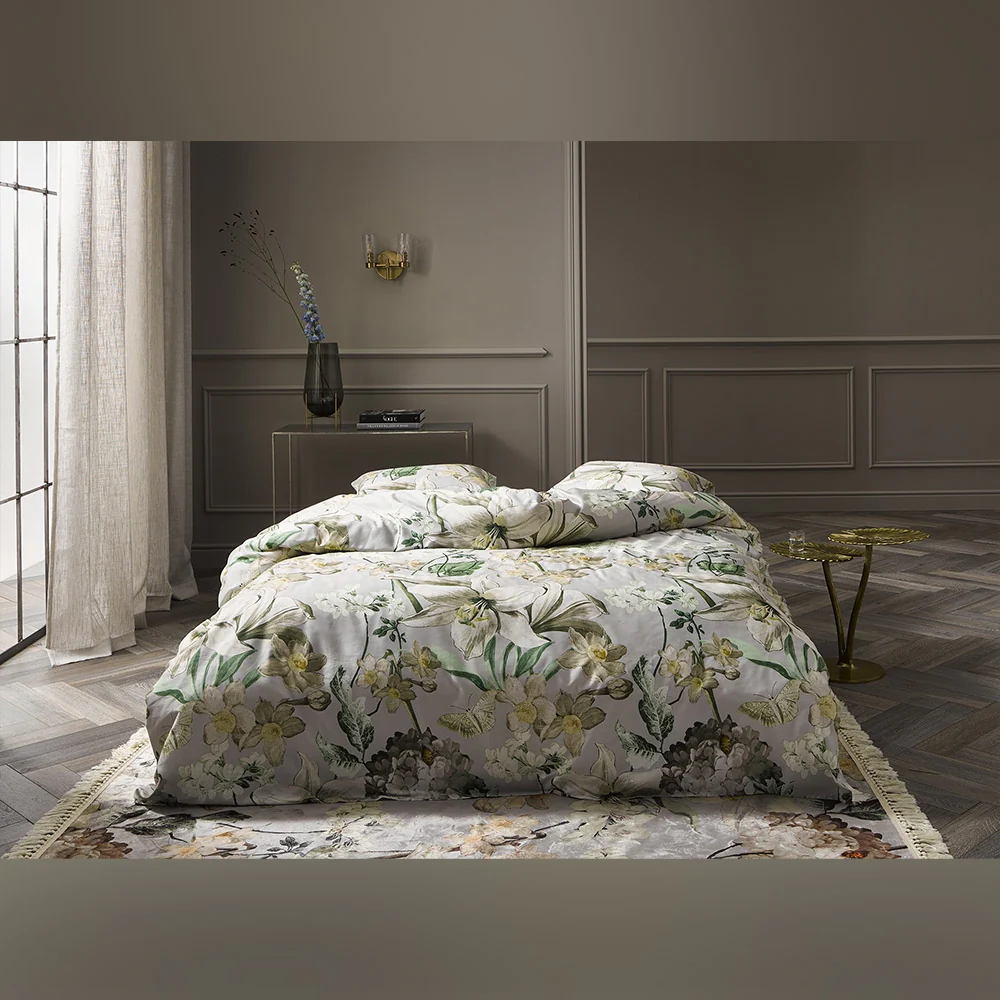 Rosalee - 3 pc Duvet cover - Grey - Image 3