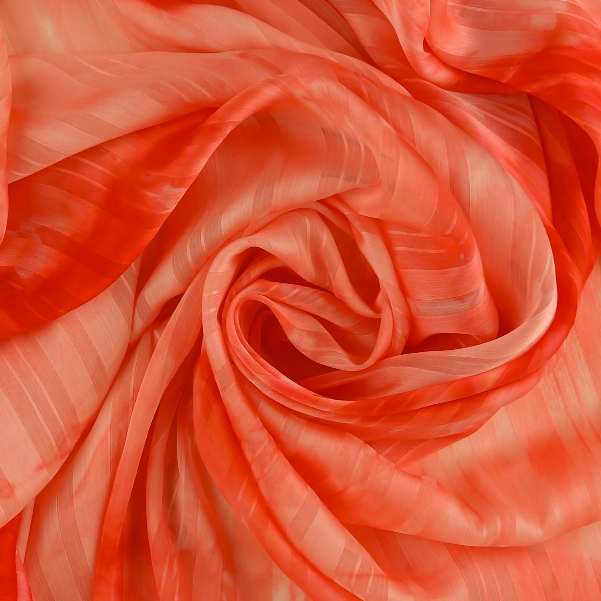 Satin Chiffon - LAST DANCE - 001 - Peach - Image 2