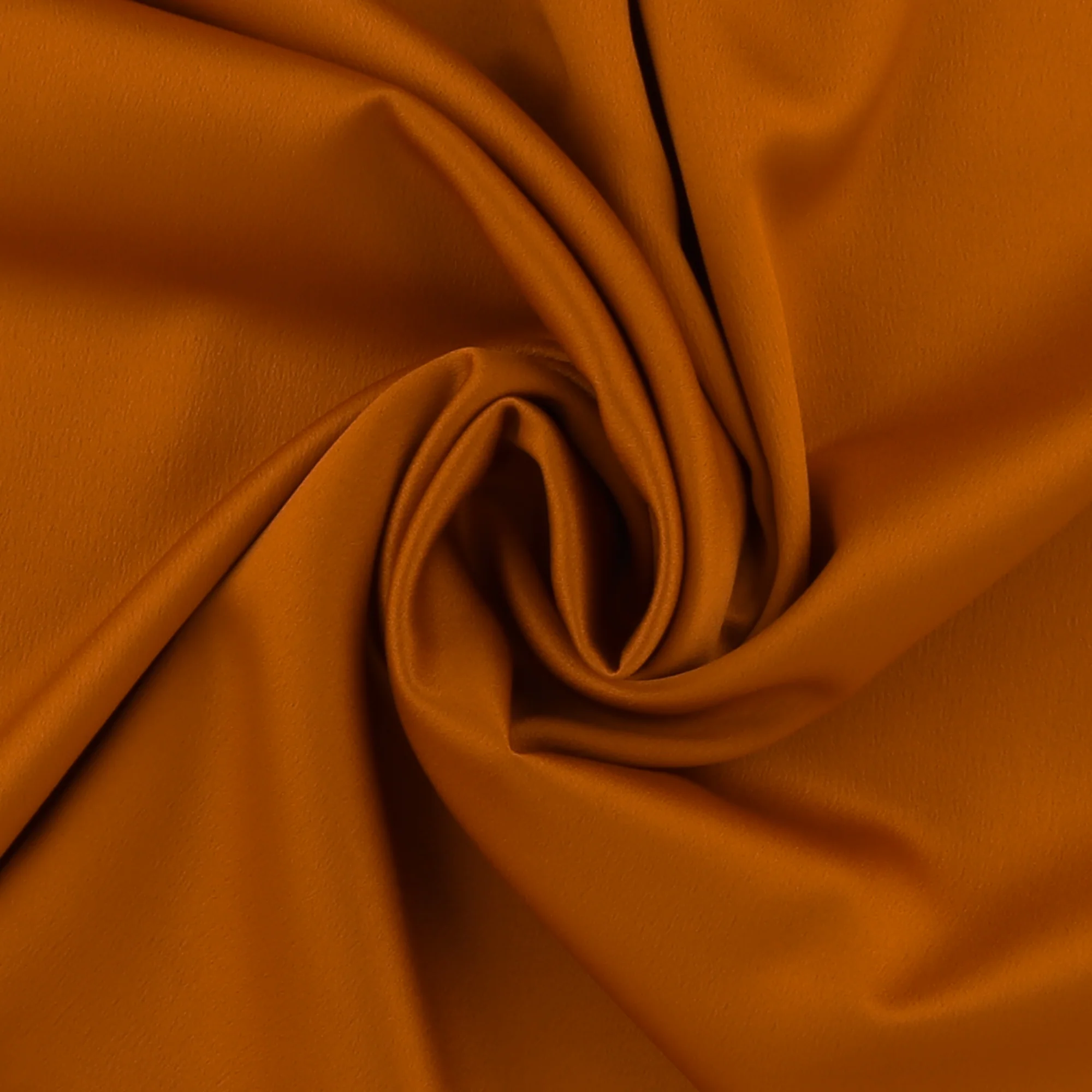 Satin crepe - CHANTILLY - Copper - Image 2