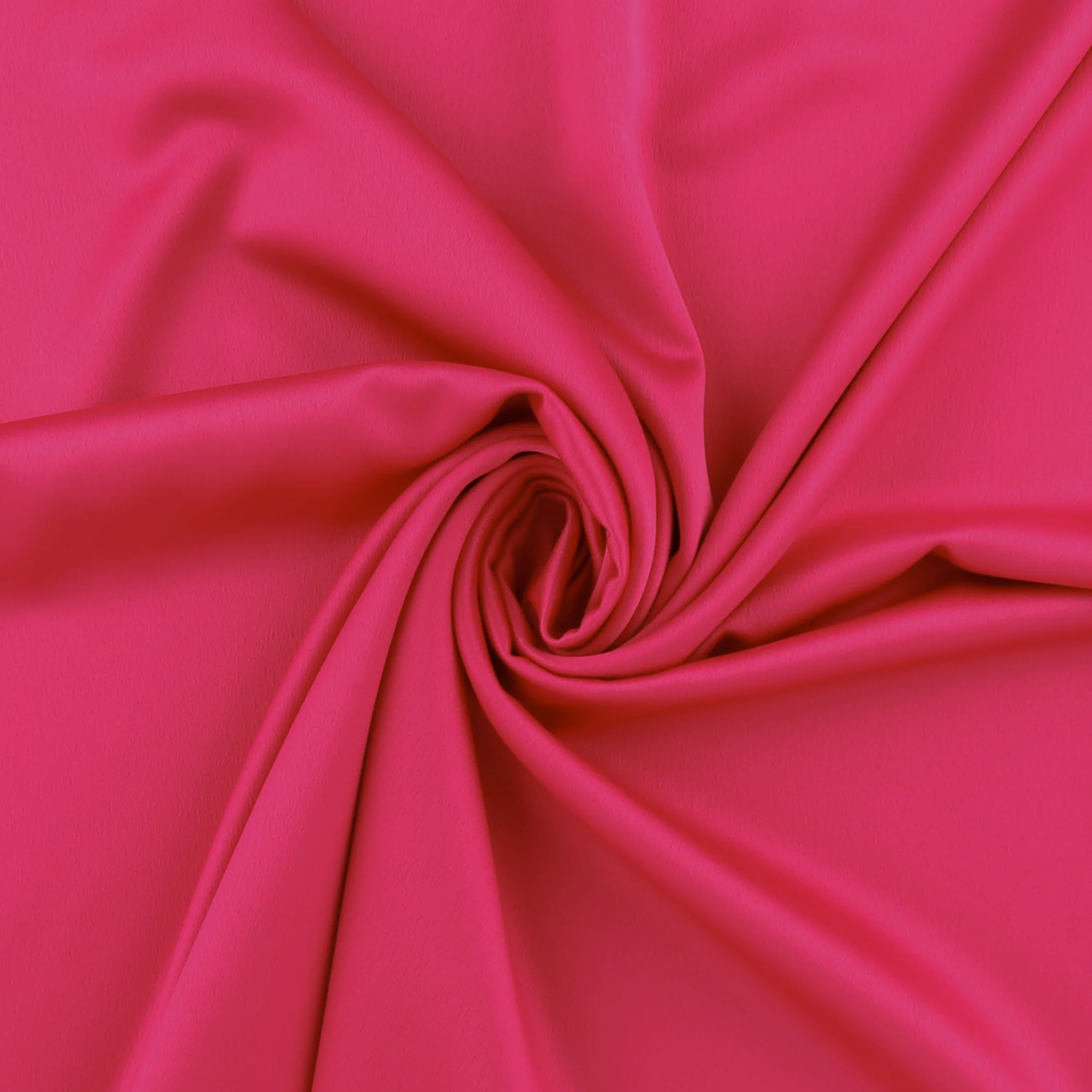 Satin crepe - CHANTILLY - Hot Pink - Image 2