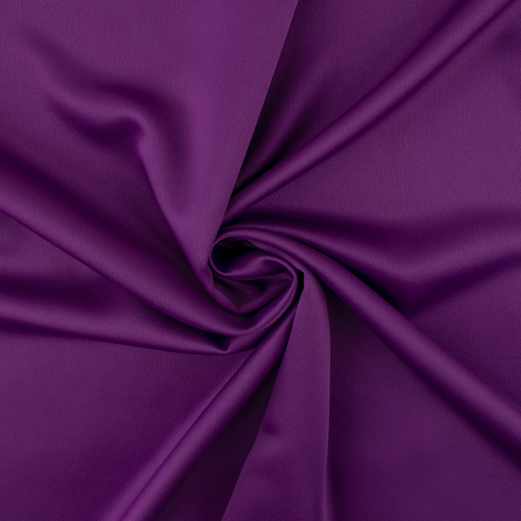 Satin crepe - CHANTILLY - Purple - Image 2