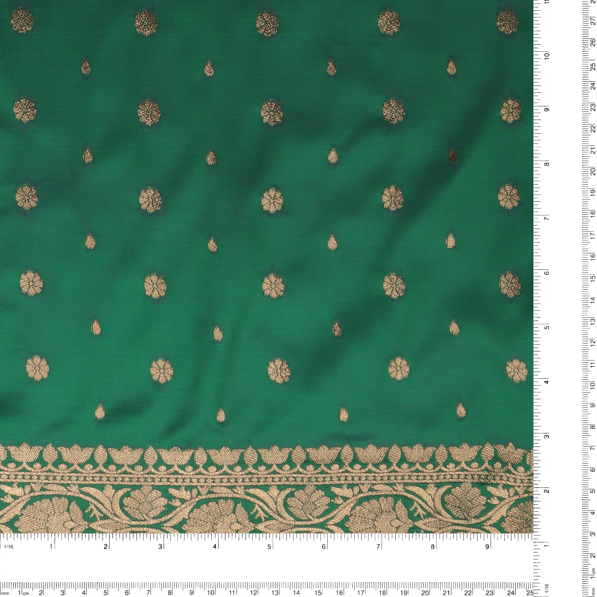 Satin Jacquard - SONIA SARI - 002 - Green - Image 3